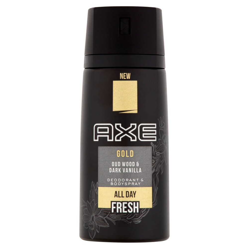 Axe Gold Body Spray Αποσμητικό 48ωρης Φρεσκάδας με Σαγηνευτικό Άρωμα 150ml