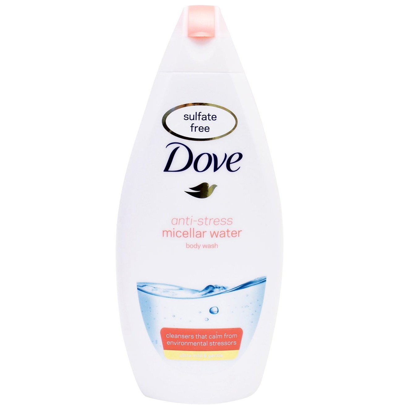 Dove Anti-Stress Micellar Water Body Wash Ήπιο, Απαλό Αφρόλουτρο με Anti-Stress Δράση 500ml