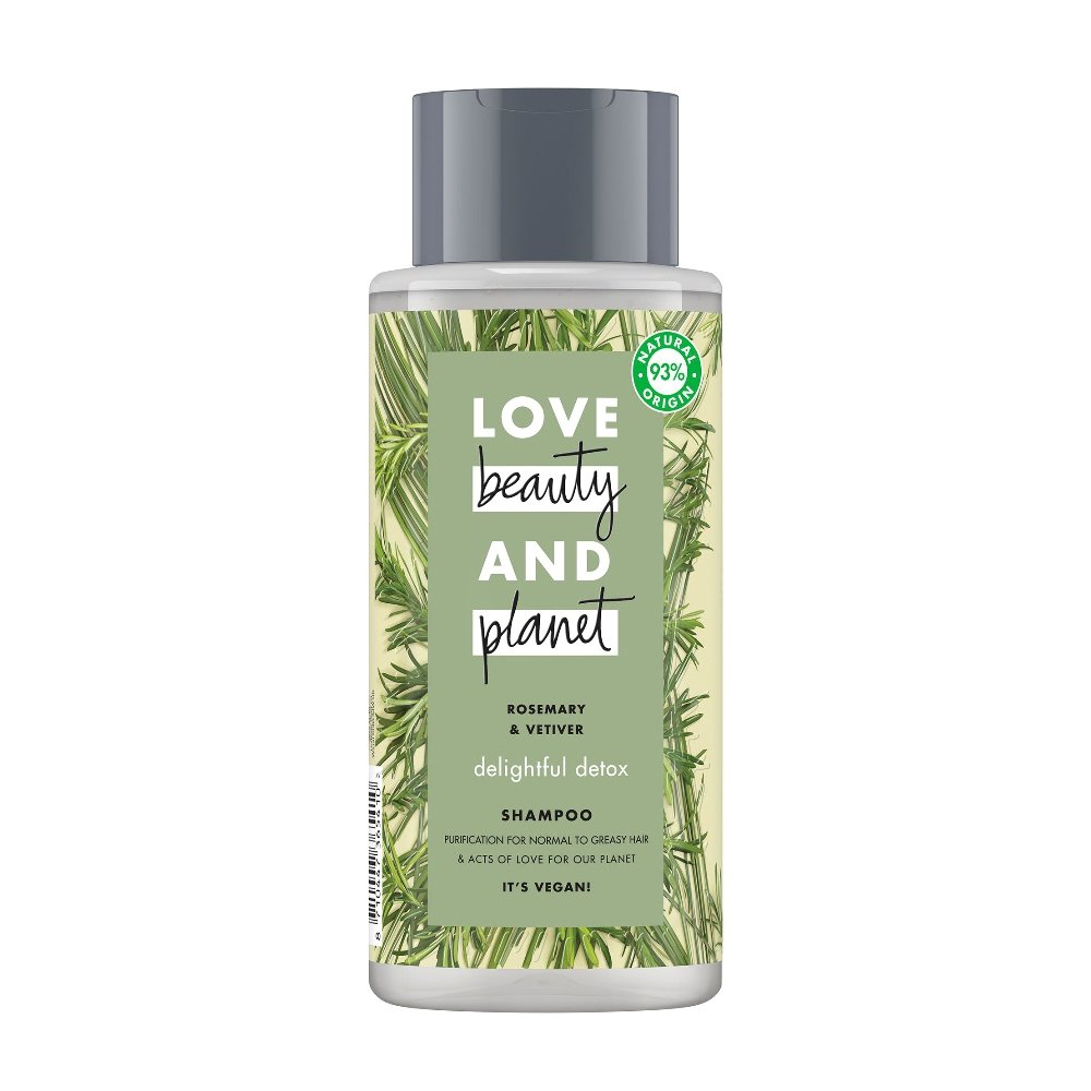 Love Beauty and Planet Shampoo Rosemary & Vetiver, Σαμπουάν για Λιπαρά Μαλλιά 400ml