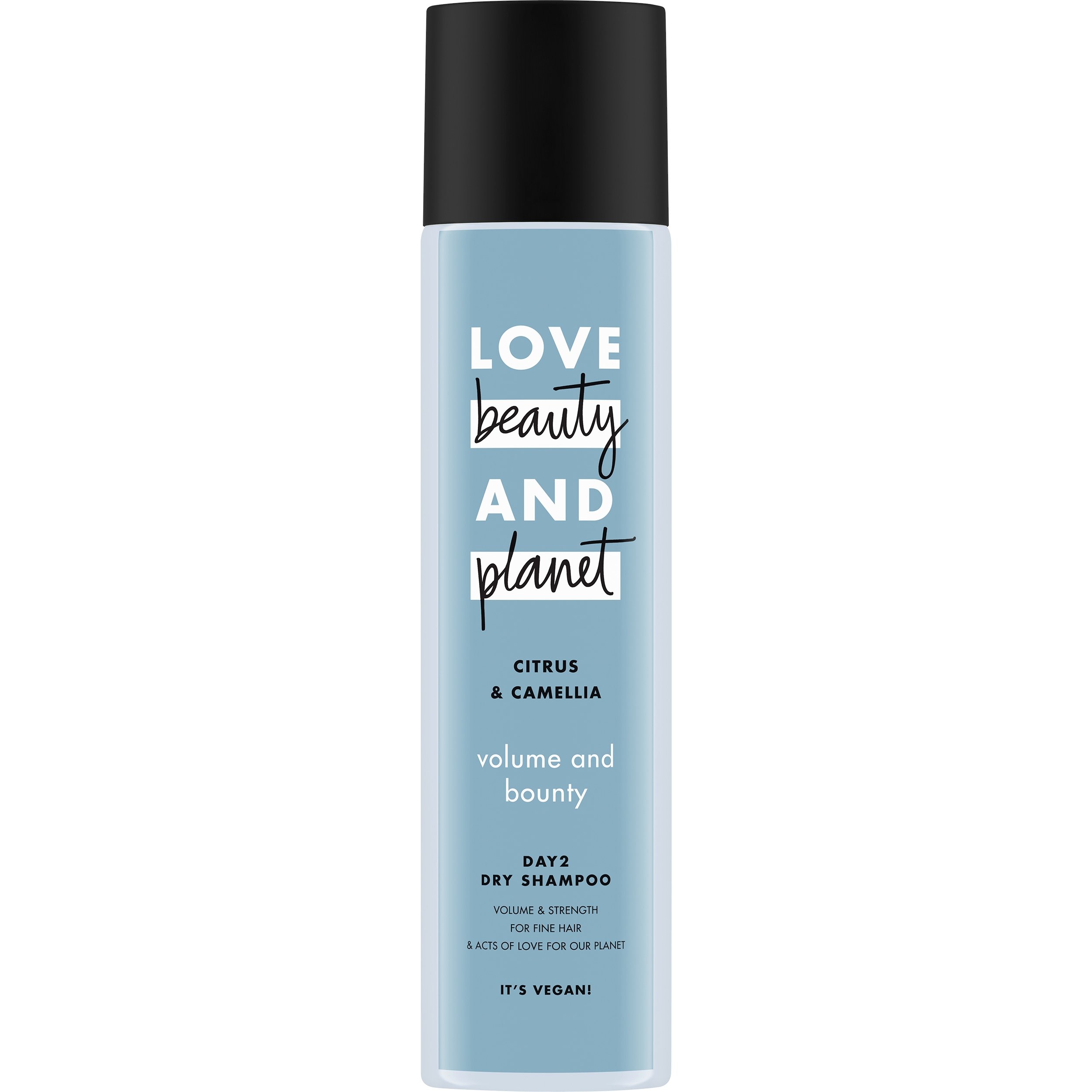 Love Beauty And Planet Citrus & Camellia Vegan Dry Shampoo Ξηρό Σαμπουάν Για Δύναμη & Όγκο 245ml
