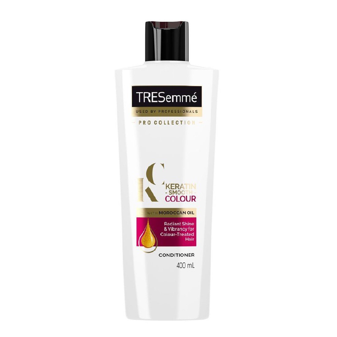 TRESemme Keratin Smooth Colour Conditioner With Moroccan Oil Κρέμα Μαλλιών για Λάμψη στα Βαμμένα Μαλλιά 400ml