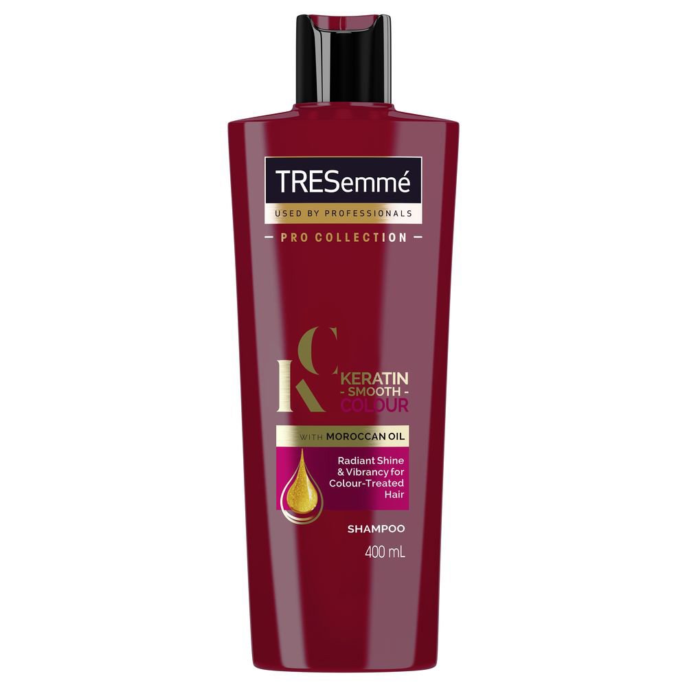 TRESemme Keratin Smooth Colour Shampoo Σαμπουάν Προστασίας Χρώματος με Κερατίνη για Λάμψη & Απαλότητα στα Βαμμένα Μαλλιά 400ml