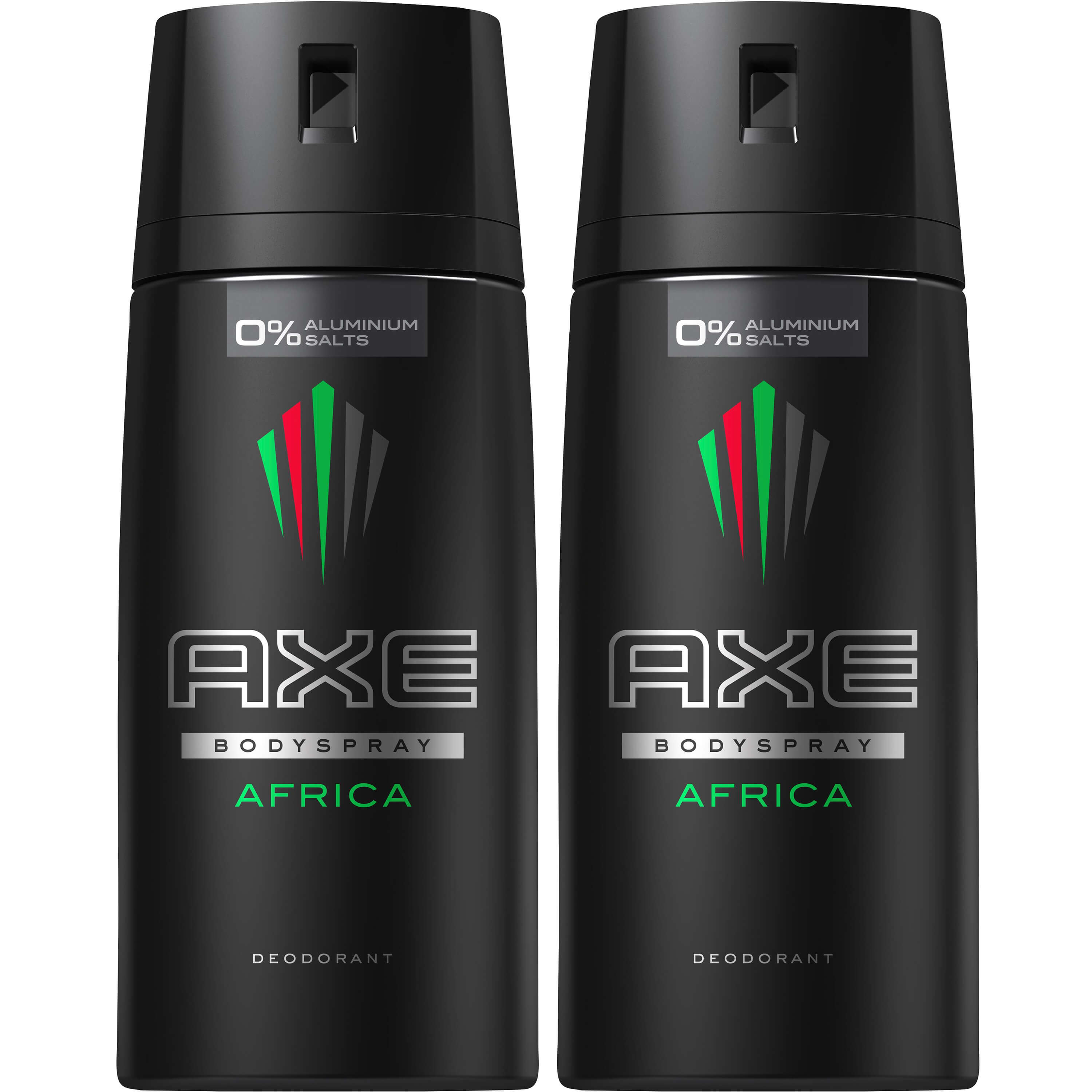Axe Πακέτο Προσφοράς Africa Spray Αποσμητικό με Ανατολίτικο, Αρρενωπό Άρωμα 2x150ml Πακέτο 1+1 Δώρο