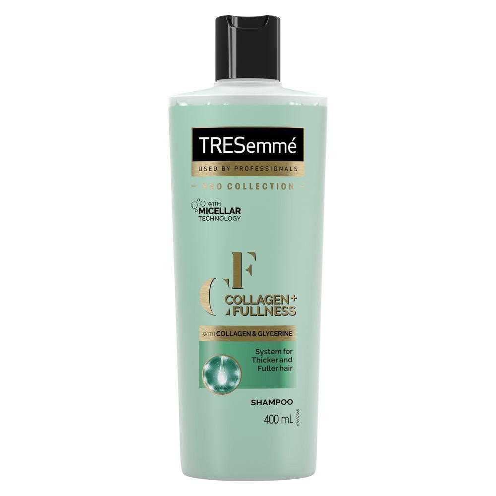 TRESemme Collagen & Fullness Shampoo Σαμπουάν Εμπλουτισμένο με Κολλαγόνο για Περισσότερο Όγκο στα Λεπτά Μαλλιά 400ml