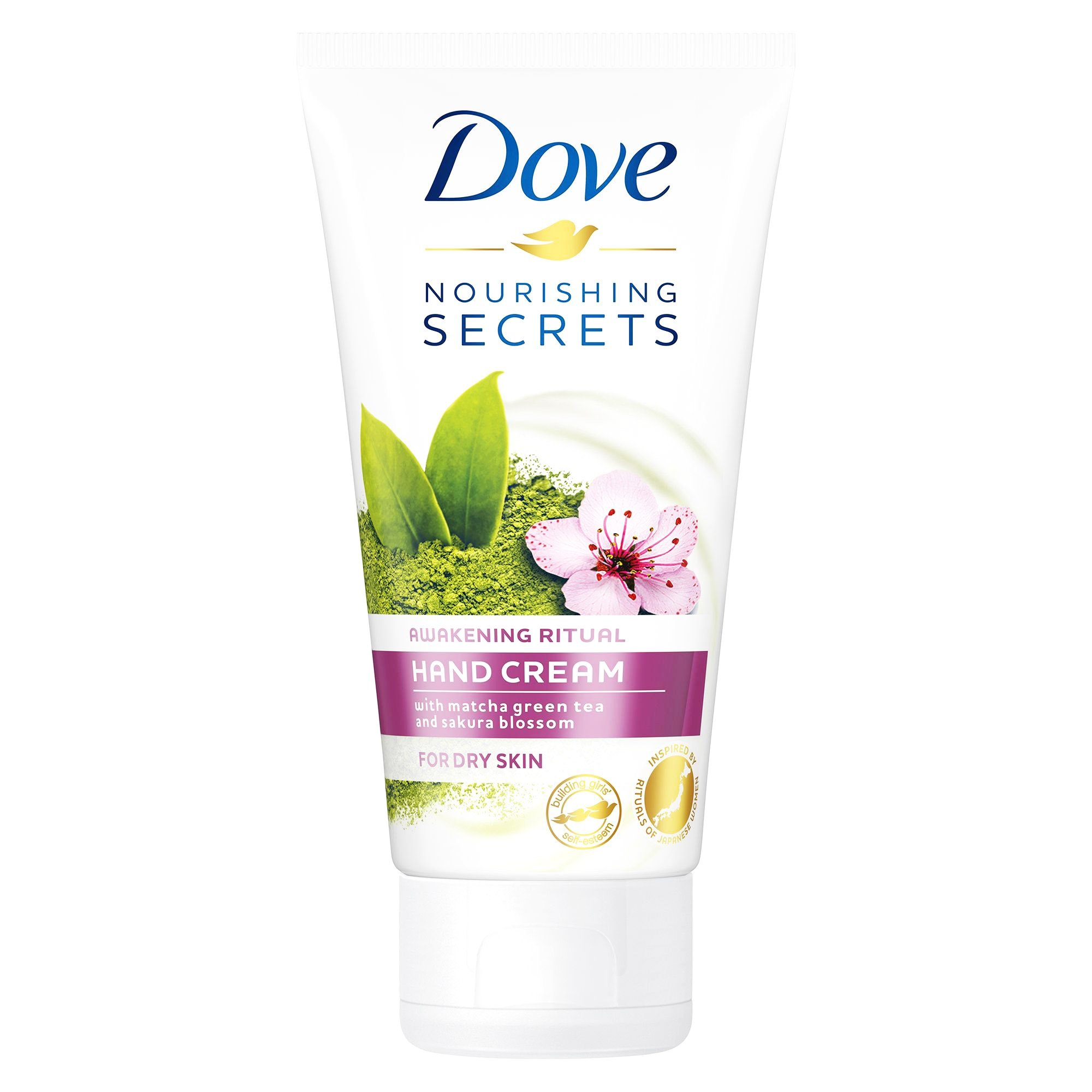 Dove Nourishing Secrets Hand Cream With Matcha & Sakura Blossom Κρέμα Χεριών Με Μάτσα Πράσινο Τσάι & Άνθη Κερασιάς 75ml
