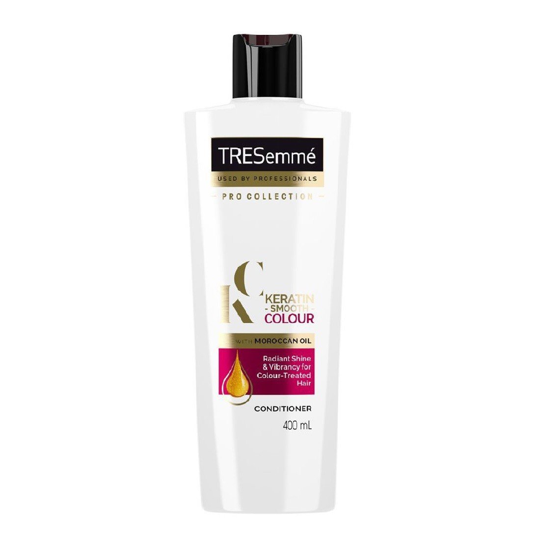 TRESemme Keratin Smooth Colour Conditioner With Moroccan Oil Κρέμα Μαλλιών για Λάμψη στα Βαμμένα Μαλλιά 400ml Promo -40%