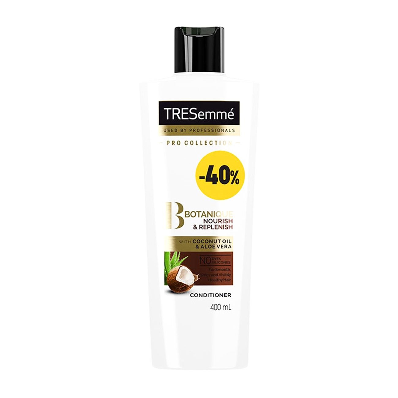 TRESemme Botanique Nourish Replenish Conditioner Ενυδατική Κρέμα με Έλαιο Καρύδας & Aloe Vera για Ξηρά Μαλλιά -40% 400ml