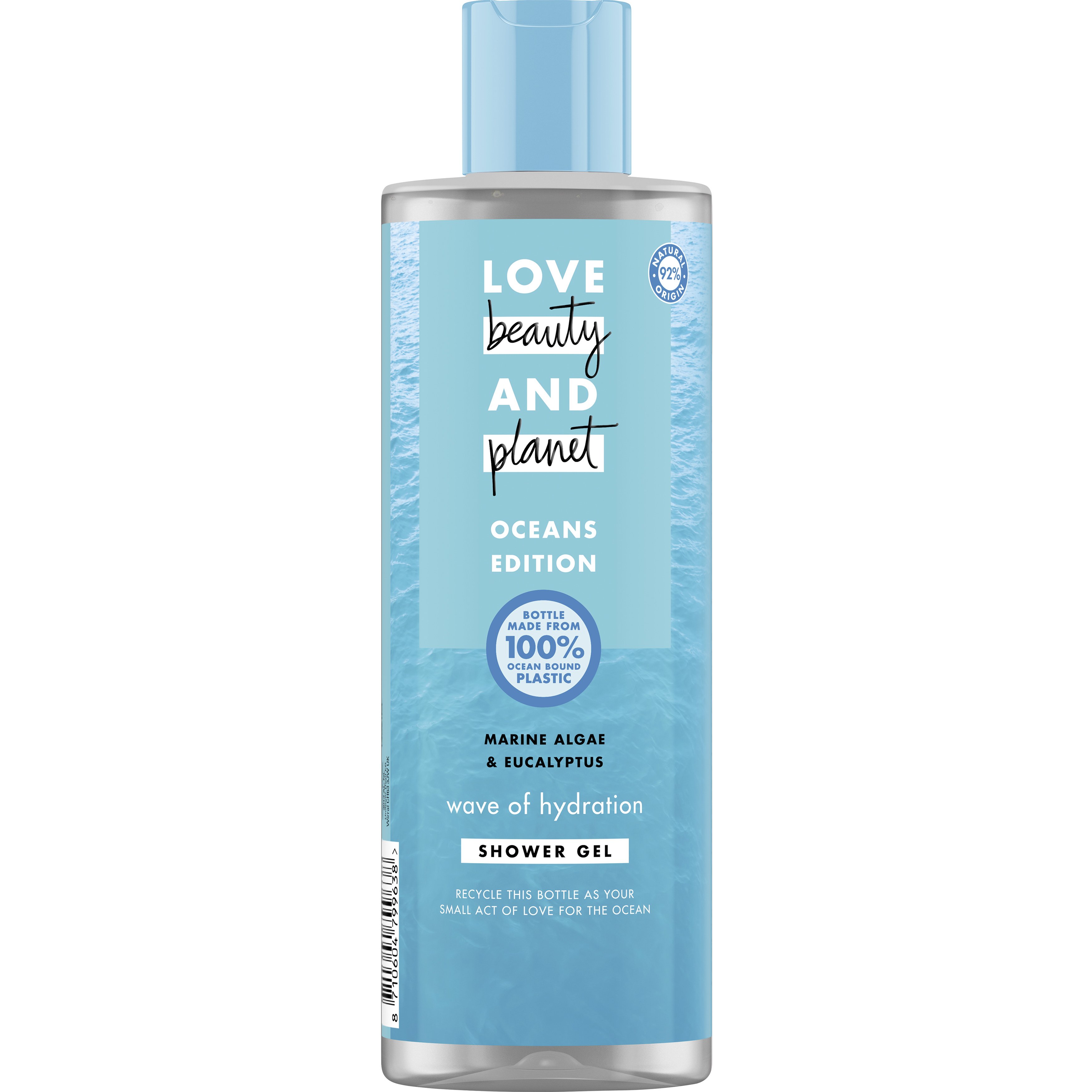 Love Beauty & Planet Oceans Edition Shower Gel With Marine Algae & Eucalyptus 400ml