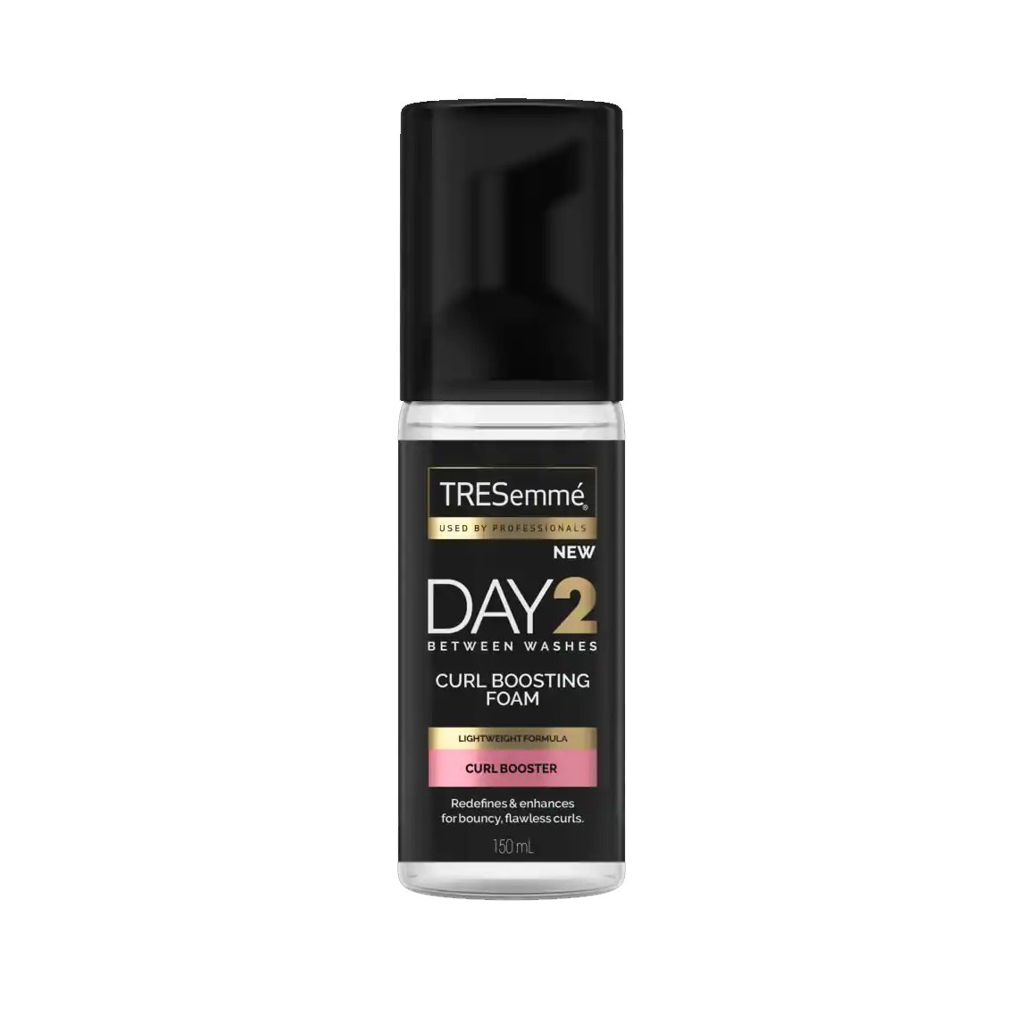 TRESemme Day 2 Curl Boosting Foam Αφρός για Μαλλιά με Μπούκλες για Ενυδάτωση, Φρεσκάρισμα & Όγκο 150ml