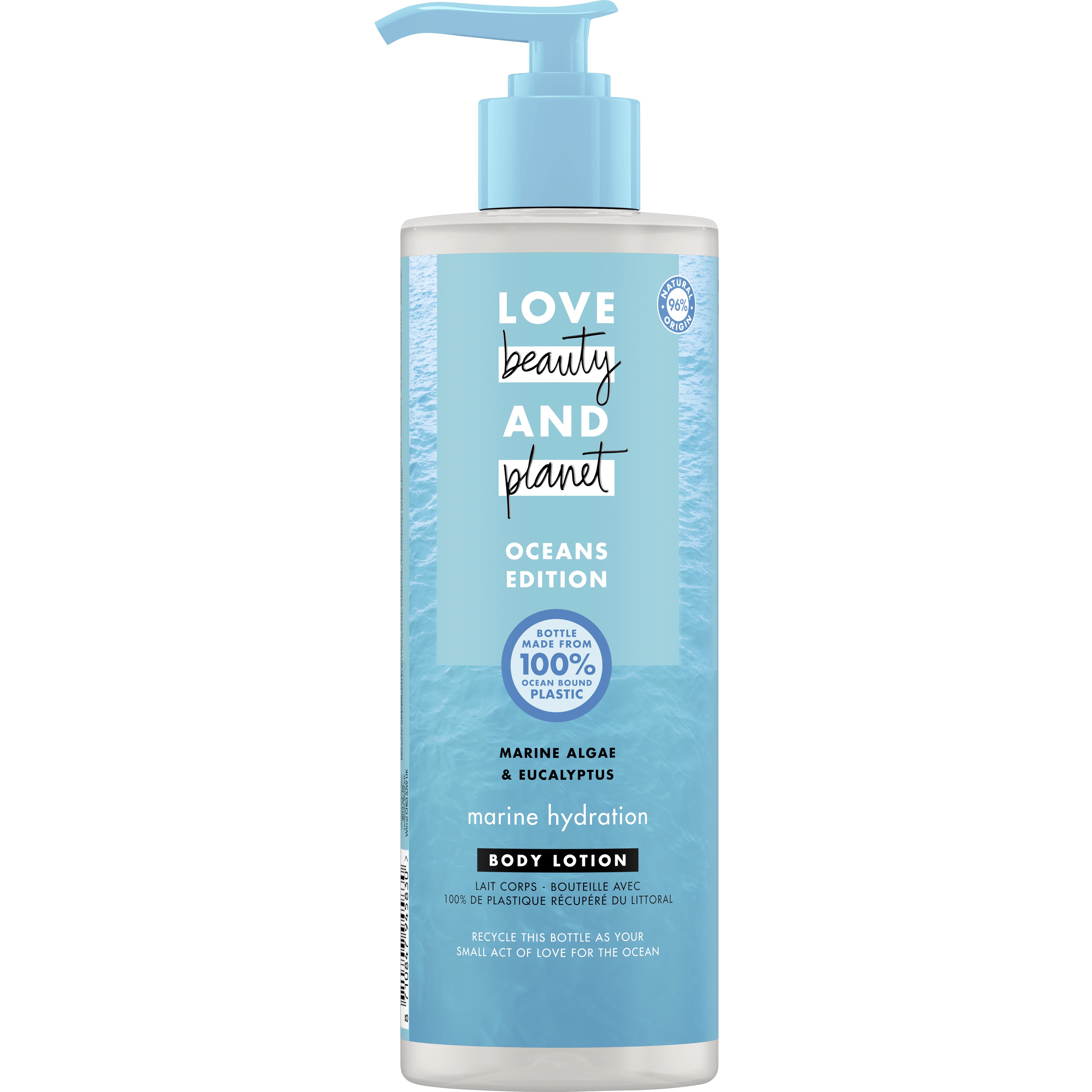 Love Beauty & Planet Oceans Edition Body Lotion With Marine Algae & Eucalyptus 400ml