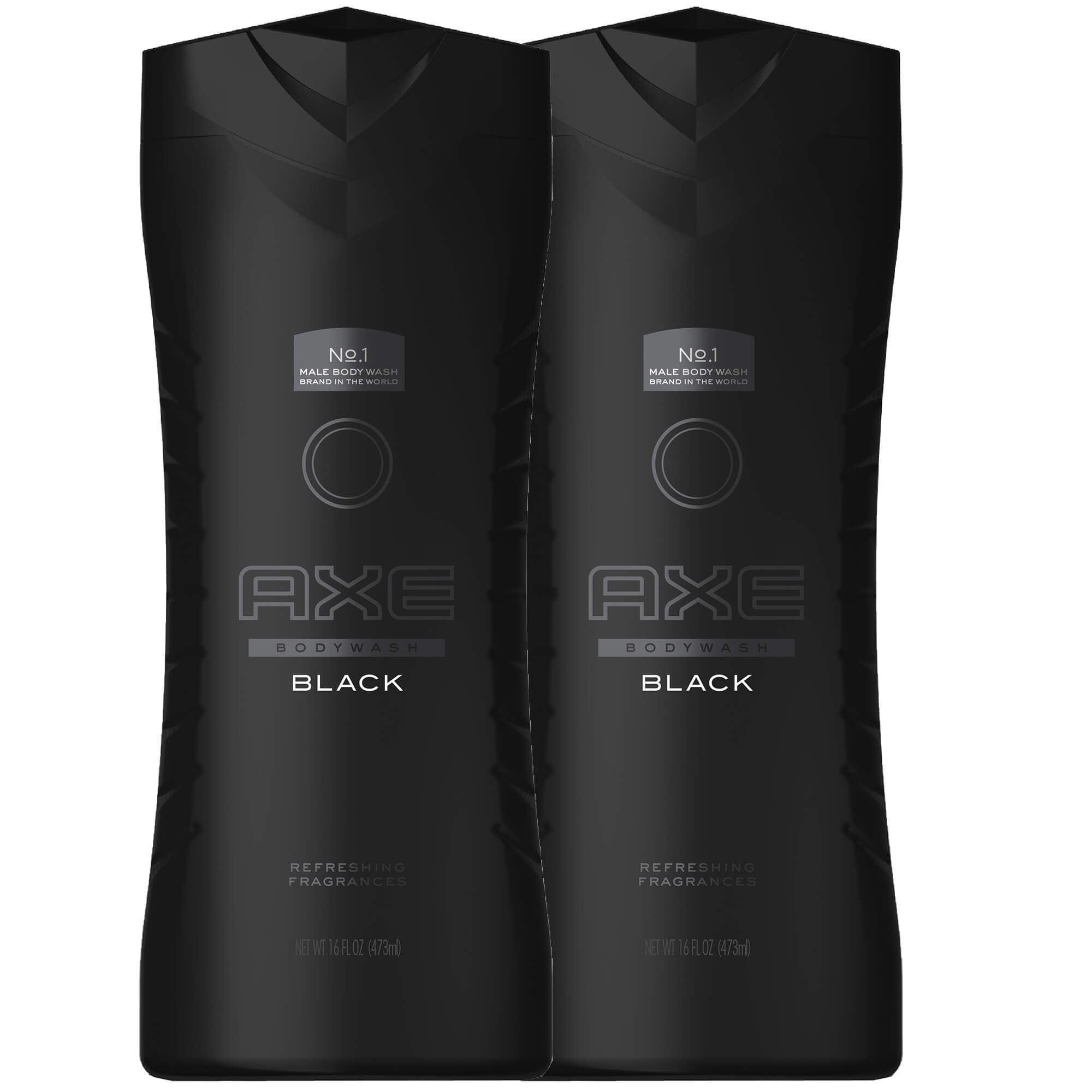 Axe Πακέτο Προσφοράς Black Body Wash XL, Αναζωογονητικό Αφρόλουτρο 2x400ml 1+1 Δώρο