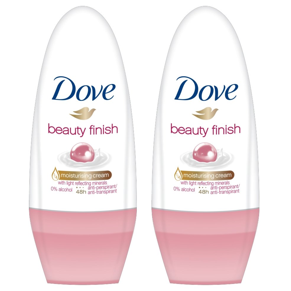 Dove Πακέτο Προσφοράς Beauty Finish 48h Anti-Perspirant Roll on Deo 2x50ml 1+1 Δώρο