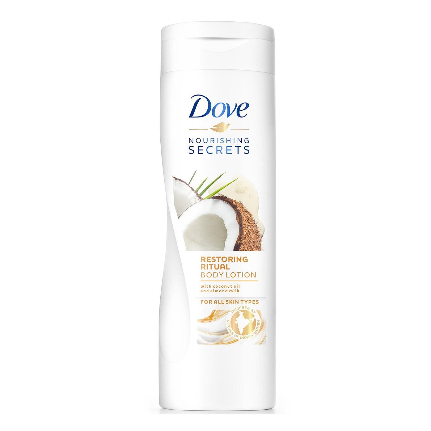 Dove Restoring Ritual Body Lotion Ενυδατικό,Θρεπτικό Γαλάκτωμα Σώματος με Έλαιο Καρύδας & Γάλα Αμυγδάλου 250ml