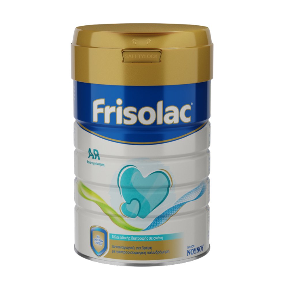 Nounou Nounou Frisolac AR Αντιαναγωγικό Γάλα Ειδικής Διατροφής σε Σκόνη για Βρέφη με Γαστροοισοφαγική Παλινδρόμηση 400gr