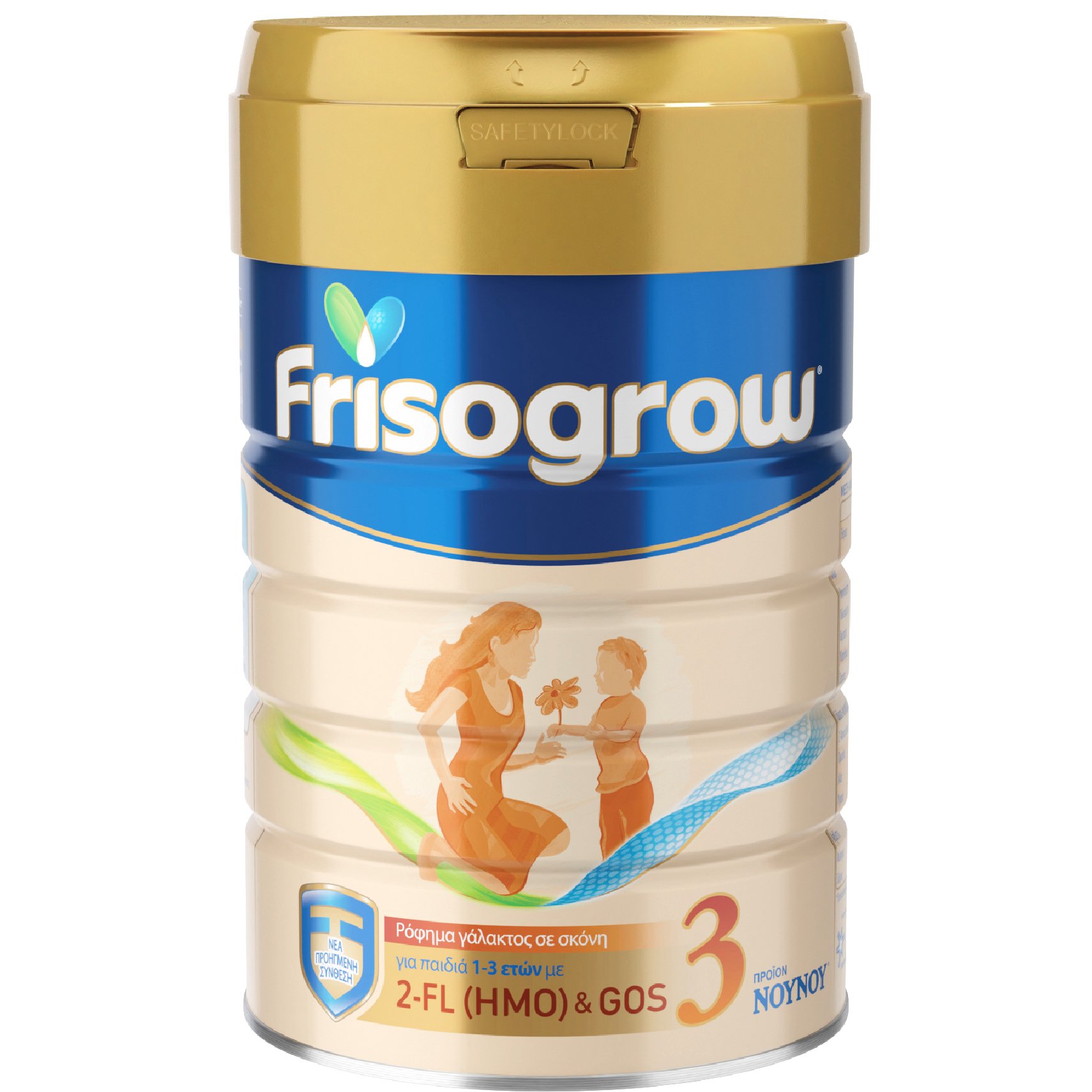 Nounou Nounou Frisogrow 3 Ρόφημα Γάλακτος σε Σκόνη για Παιδιά Μικρής Ηλικίας Από 1 έως 3 ετών 800gr