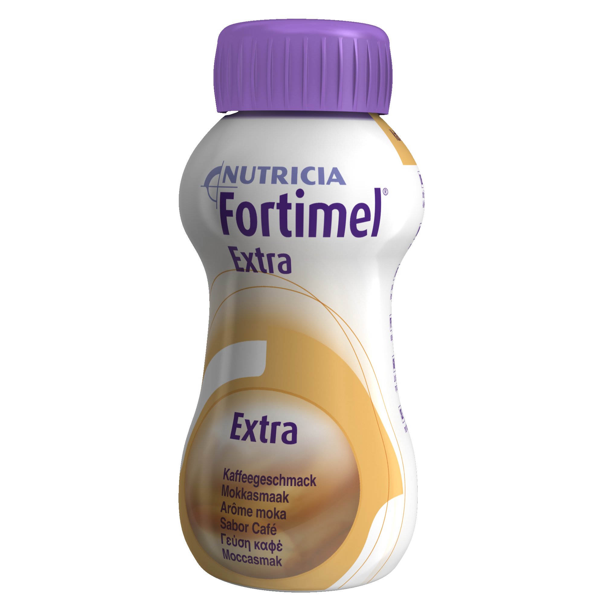 Nutricia Fortimel Extra Moka Πόσιμο Θρεπτικό Σκεύασμα Υψηλής Περιεκτικότητας σε Πρωτεΐνη με Γεύση Καφέ 4x200ml
