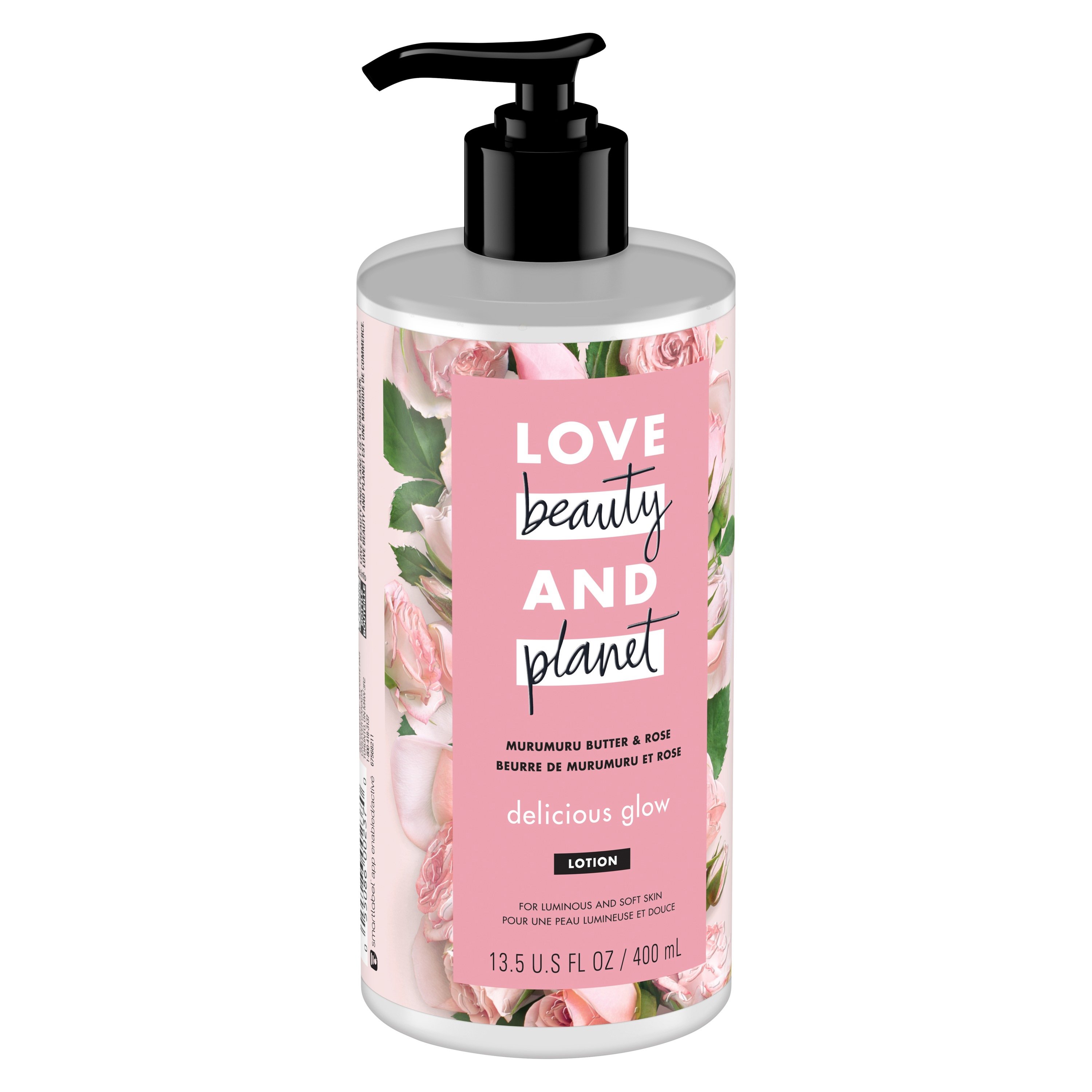 Love Beauty & Planet Muru Muru Butter & Rose Body Lotion Ενυδατικό Γαλάκτωμα Σώματος με Άρωμα Τριαντάφυλλου 400ml