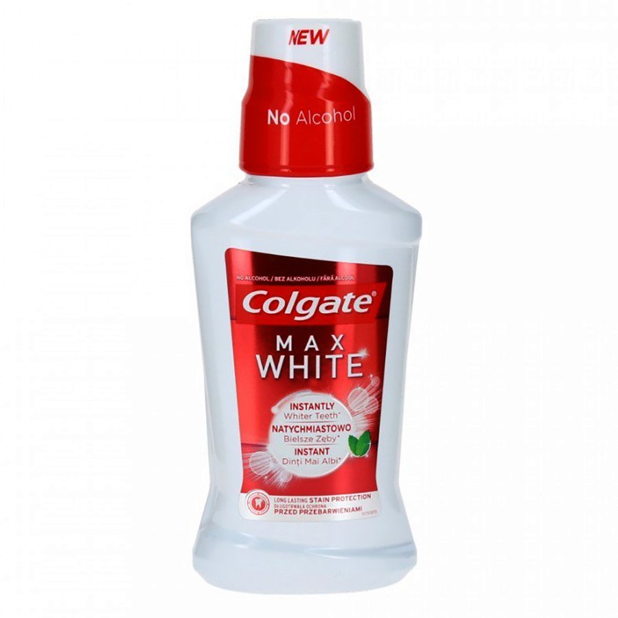 Colgate Max White Στοματικό Διάλυμα με Γεύση Μέντα 250ml