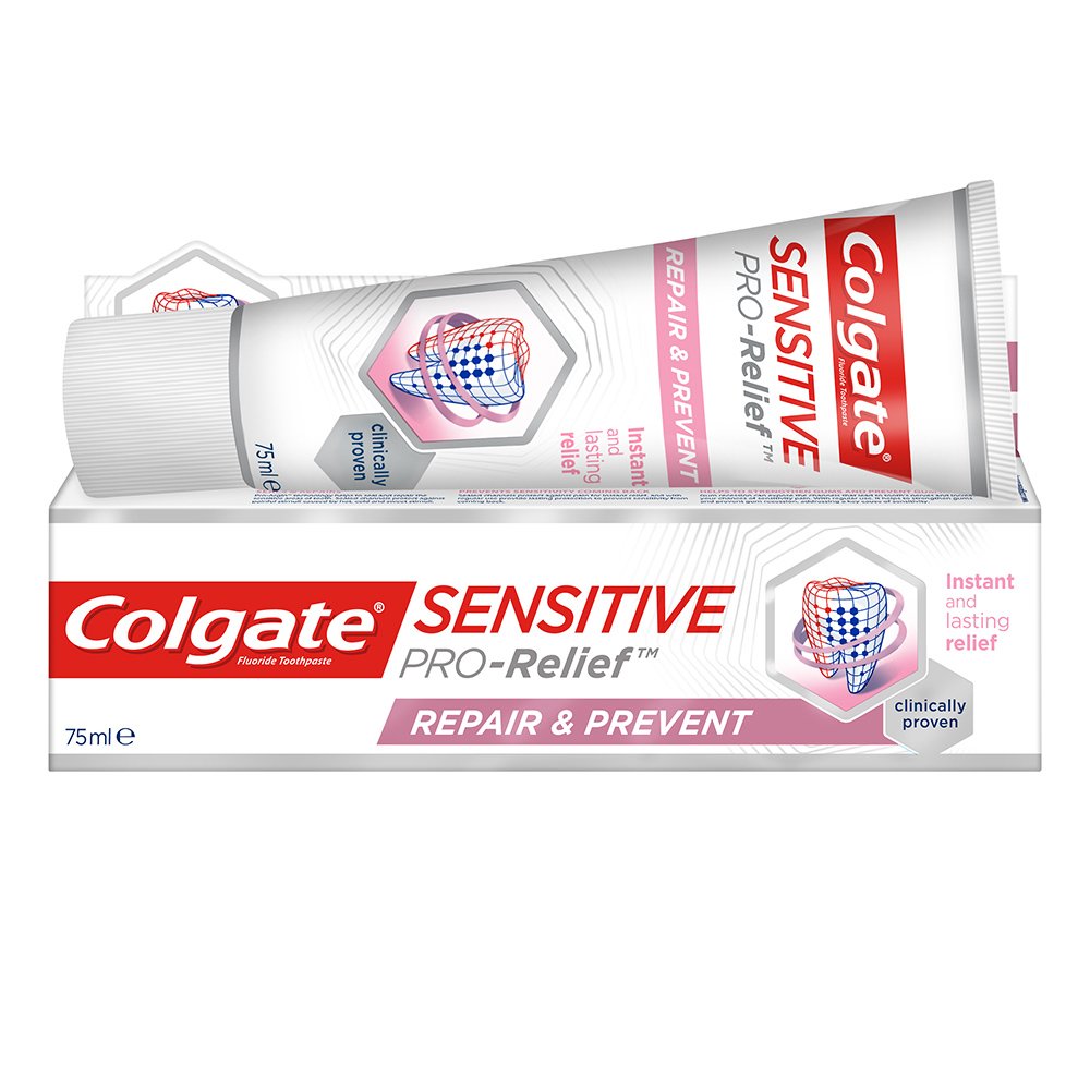 Colgate Sensitive PRO-Relief Repair & Prevent Οδοντόκρεμα για Άμεση Ανακούφιση των Ευαίσθητων Δοντιών 75ml