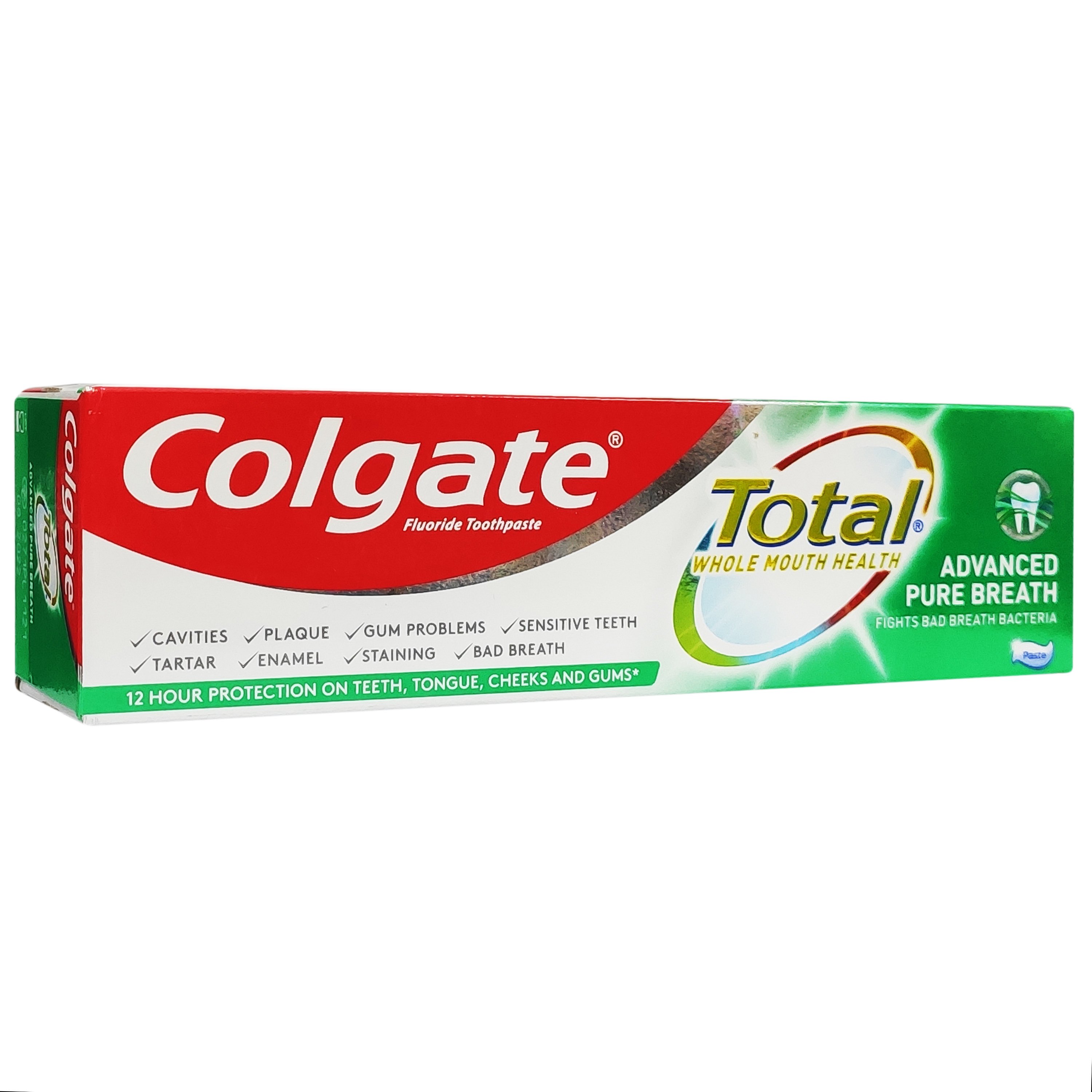 Colgate Total Whole Mouth Health Advanced Pure Breath Οδοντόκρεμα για Υγειές Στόμα & Μοναδική Αίσθηση Δροσερής Αναπνοής 75ml