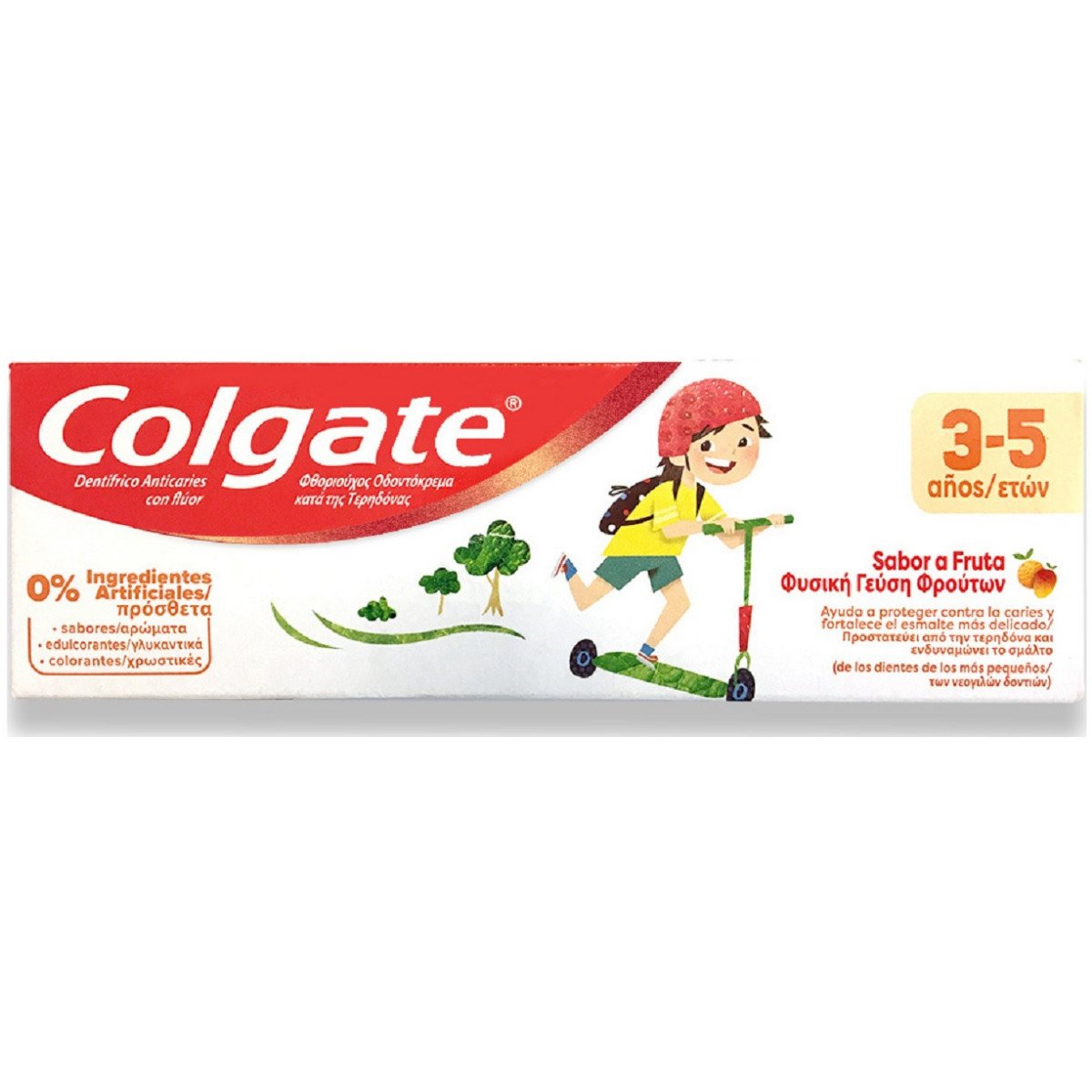 Colgate Kids Παιδική Οδοντόκρεμα με Φυσική Γεύση Φρούτων 3-5 Ετών 50ml