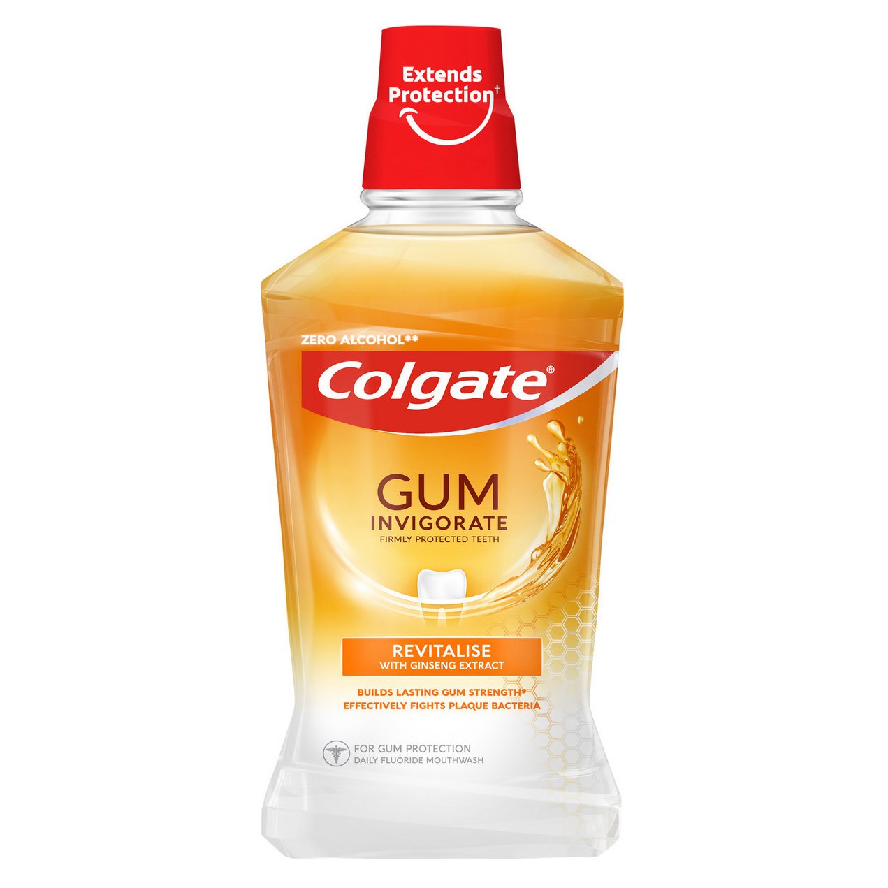 Colgate Gum Invigorate Teeth Mouthwash Στοματικό Διάλυμα Κατά των Προβλημάτων & των Ερεθισμών των Ούλων 500ml