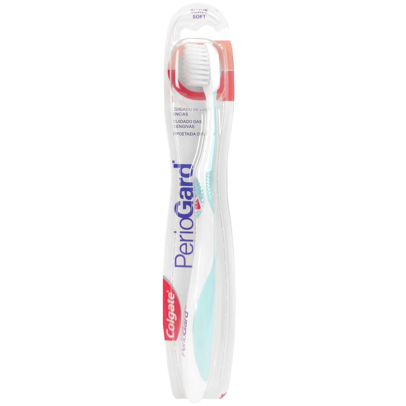 Colgate Periogard Soft Toothbrush 1 Τεμάχιο – Γαλάζιο,Μαλακή Οδοντόβουρτσα Ιδανική για την Προστασία των Ούλων