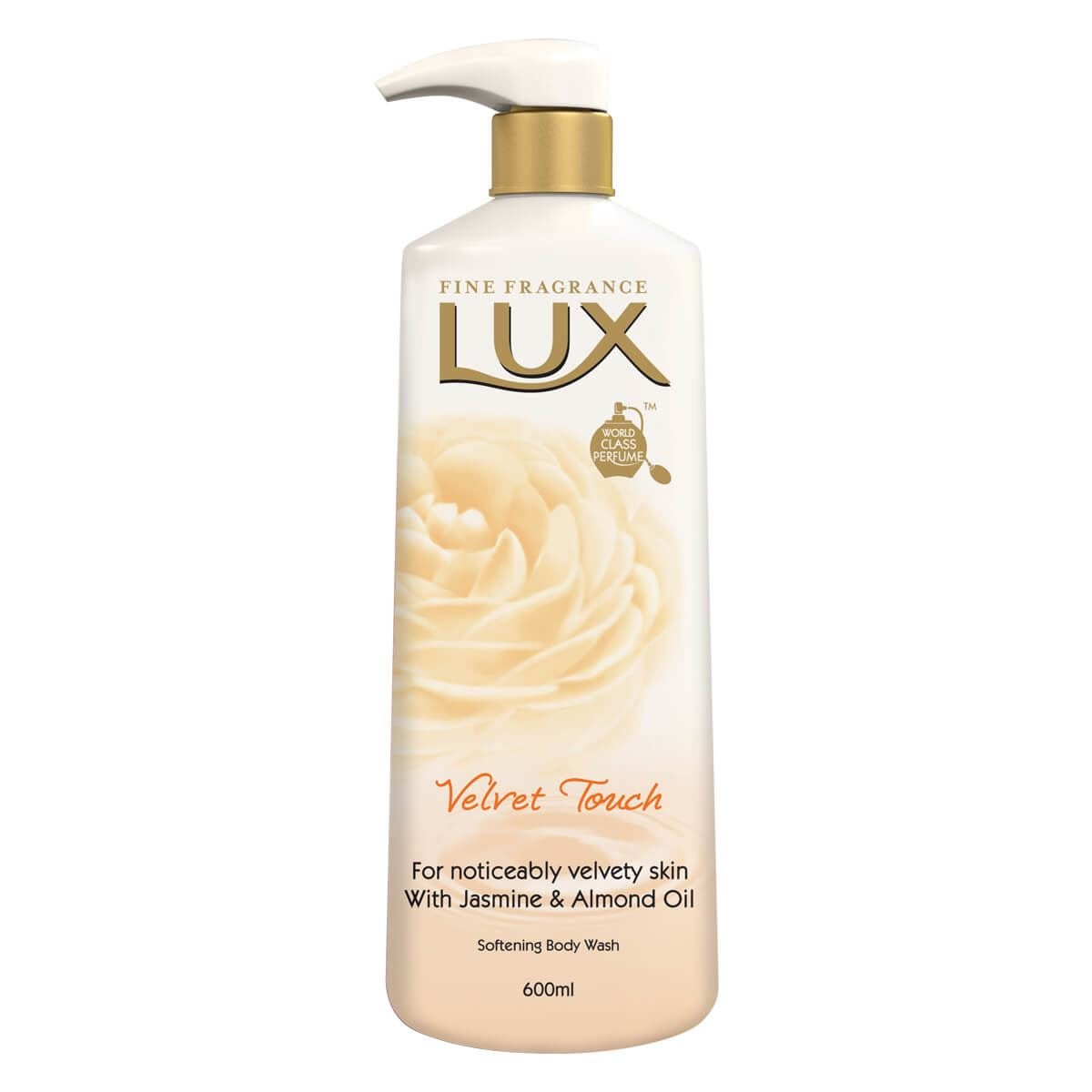 Lux Velvet Touch Body Wash Θρεπτικό Αφρόλουτρο για Βελούδινη Επιδερμίδα & Διακριτικό Άρωμα 600ml