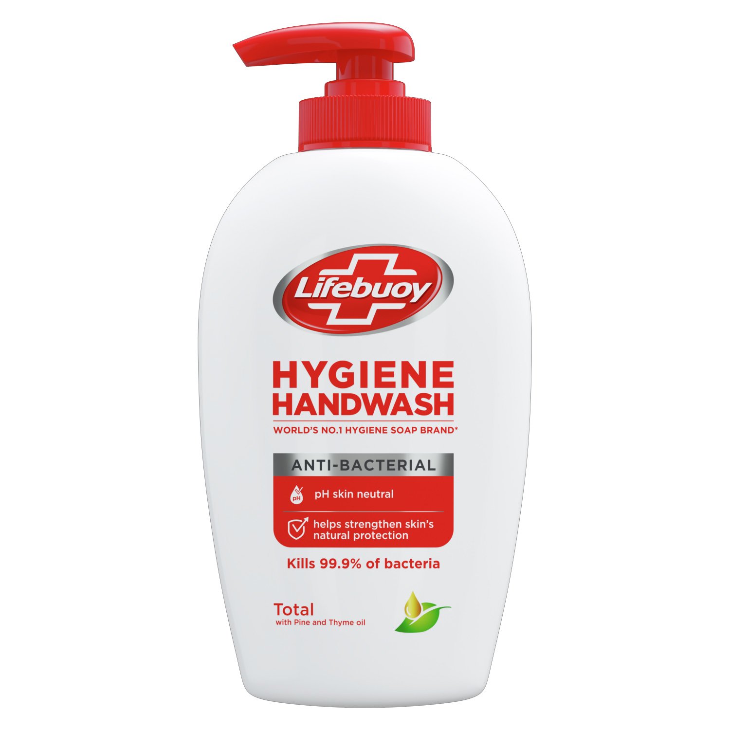 Lifebuoy Hygiene Handwash with Thyme & Pine Oil Αντιβακτηριδιακό Κρεμοσάπουνο Χεριών 250ml