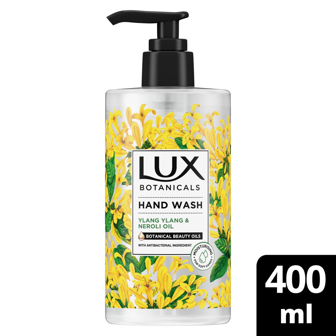 Lux Botanicals Ylang Ylang & Neroli Oil Hand Wash Κρεμοσάπουνο Χεριών με Πλούσιο Άρωμα Ylang Ylang & Έλαιο Νερολί 400ml