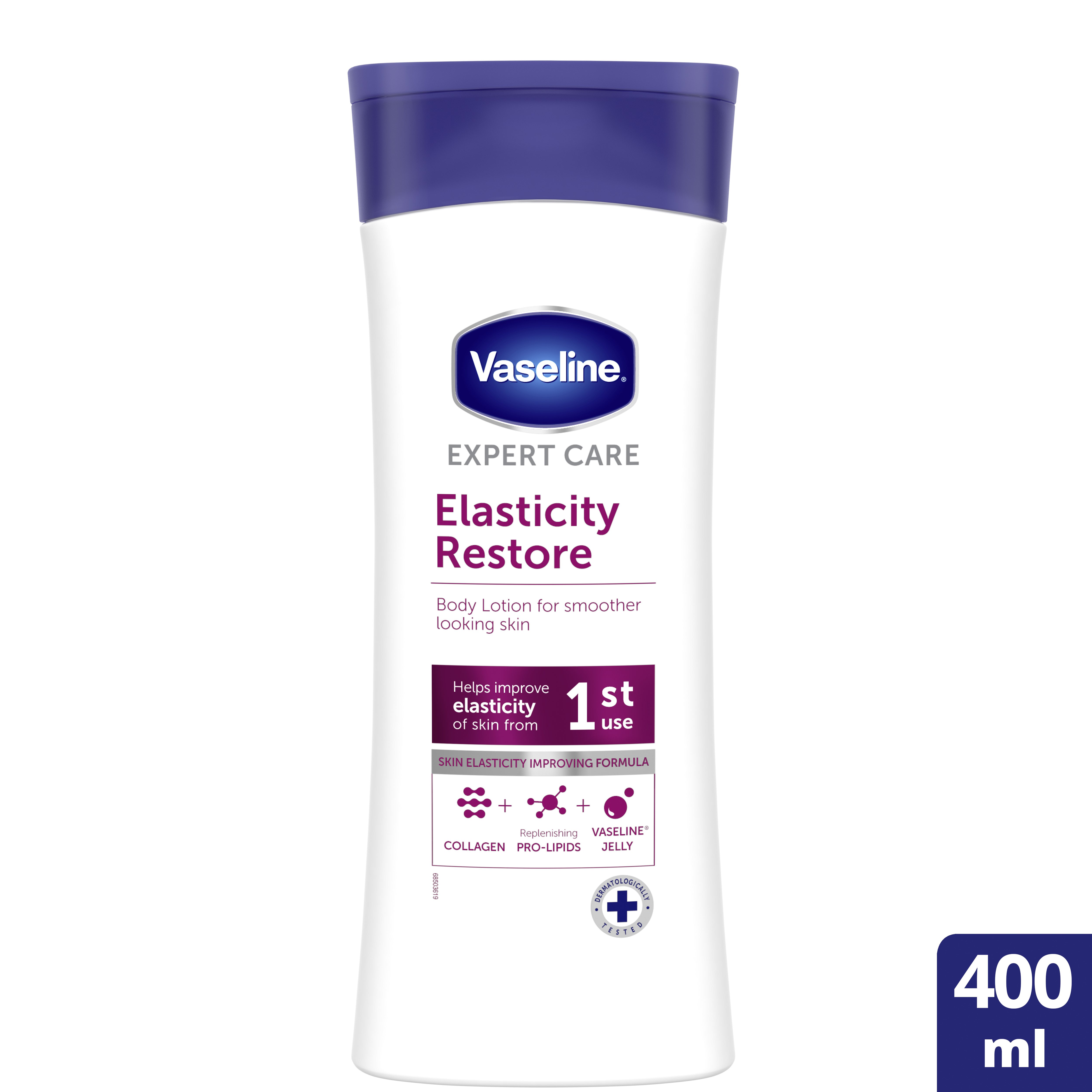 Vaseline Elasticity Restore Body Lotion for Smoother Looking Skin Λοσιόν Σώματος για Επαναφορά Ελαστικότητας 400ml