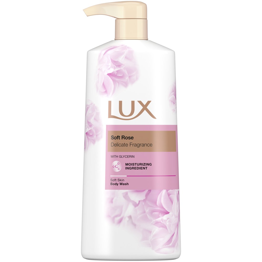 Lux Soft Rose Delicate Fragrance Body Wash Αφρόλουτρο με Γοητευτικό Άρωμα από Άνθη Εξωτικών Λουλουδιών 600ml