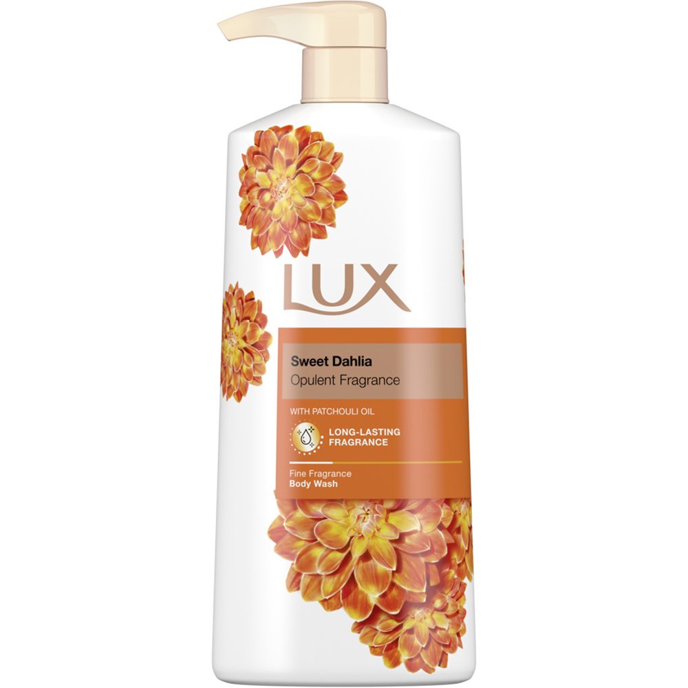 Lux Hypnotic Sweet Dahlia Opulent Fragrance Body Wash Αφρόλουτρο Εμπνευσμένο από Άνθη Εξωτικών Λουλουδιών & Έλαιο Πατσουλί με Αντλία 600ml