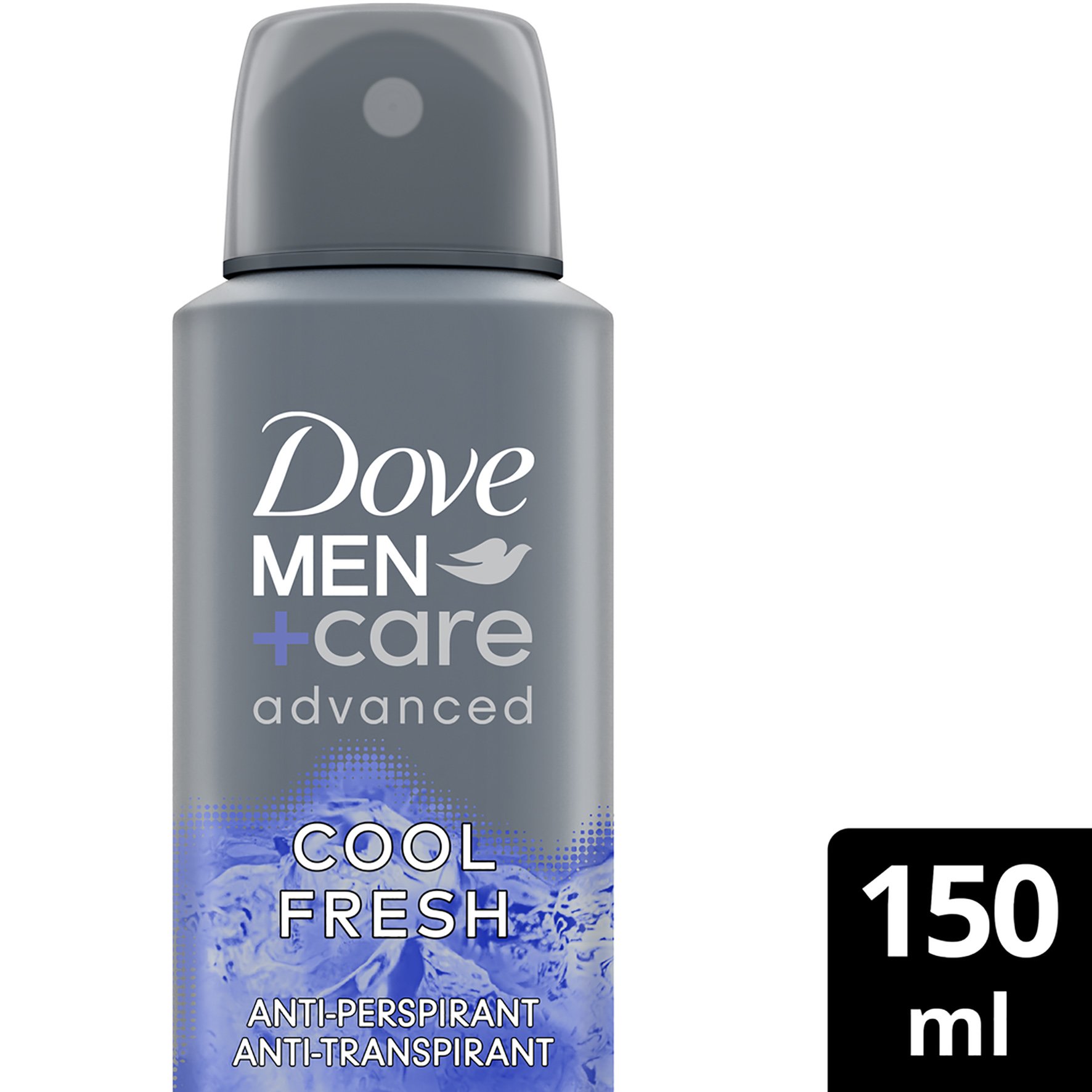 Dove Dove Men+ Care Advanced Cool Fresh Deo Spray Προηγμένο Ανδρικό Αποσμητικό με Διακριτικό Άρωμα Φρεσκάδας Μακράς Διάρκειας 150ml