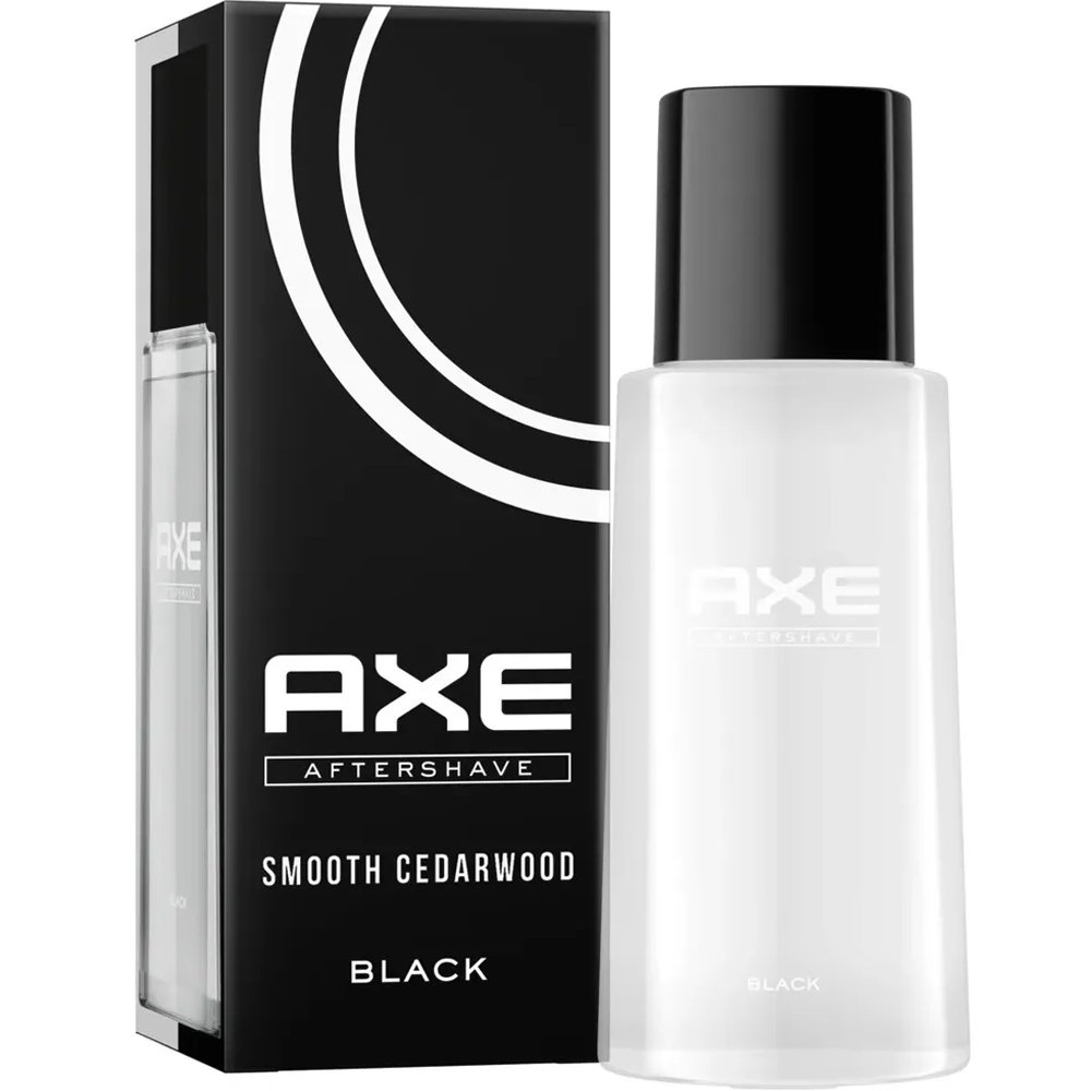 Axe Black Smooth Cedarwood Aftershave Ανδρική Λοσιόν Προσώπου για Μετά το Ξύρισμα με Άρωμα από Κεδρόξυλο 100ml