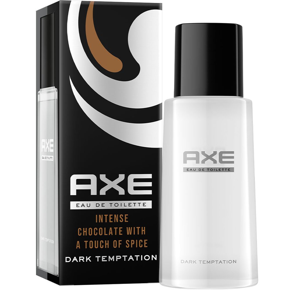Axe Dark temptation Eau De Toilette Ανδρικό Έντονο Άρωμα με Νότες Μαύρης Σοκολάτας & Βανίλιας 100ml