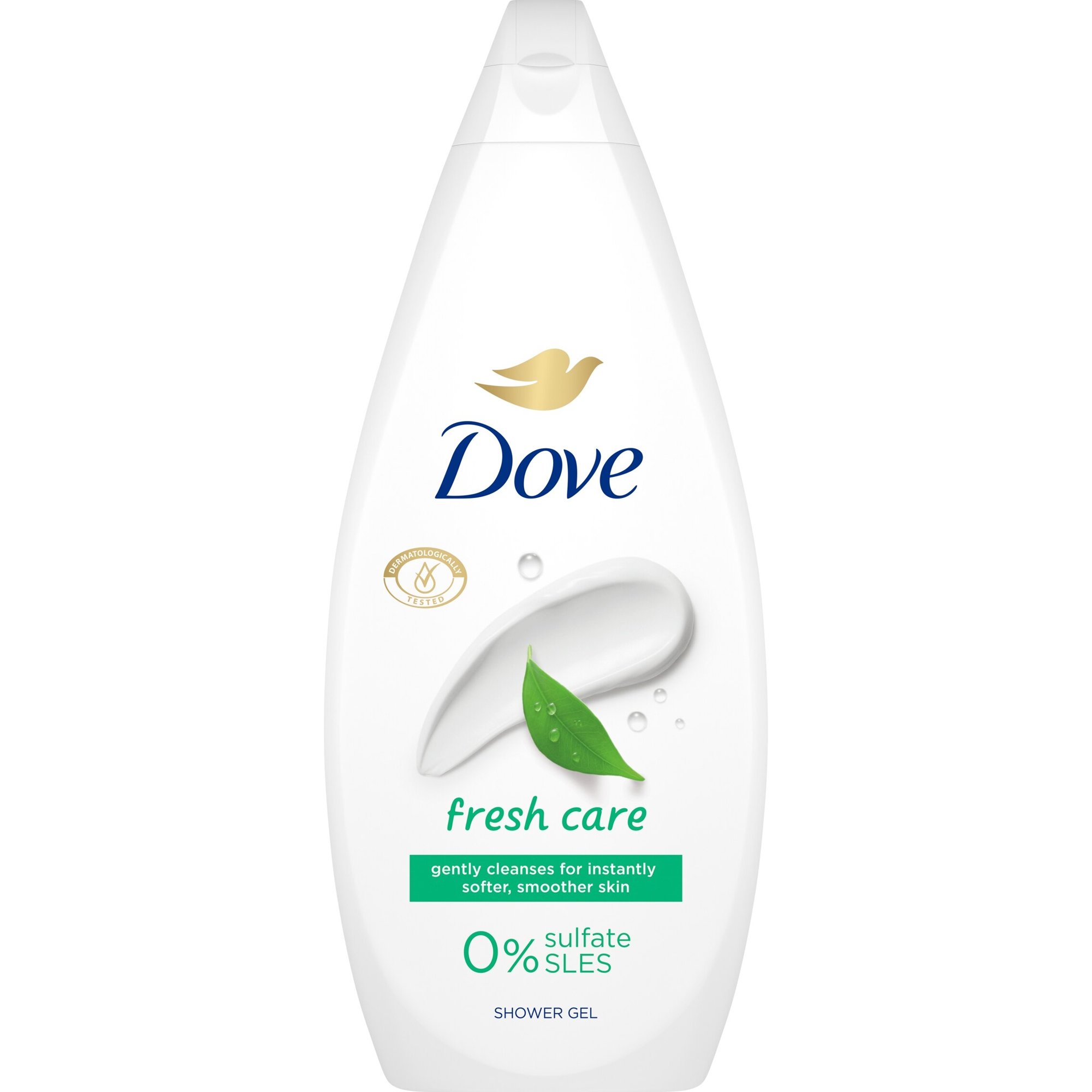 Dove Dove Fresh Care Shower Gel Θρεπτικό Αφρόλουτρο με Ήπιους Καθαριστικούς Παράγοντες που Αφήνει την Επιδερμίδα Λεία & Απαλή 720ml