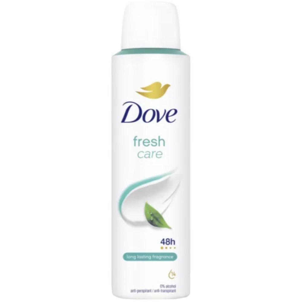 Dove Dove Fresh Care 48h Anti-Perspirant Spray Αποσμητικό Spray για 48ωρη Προστασία με Άρωμα Φρεσκάδας 150ml