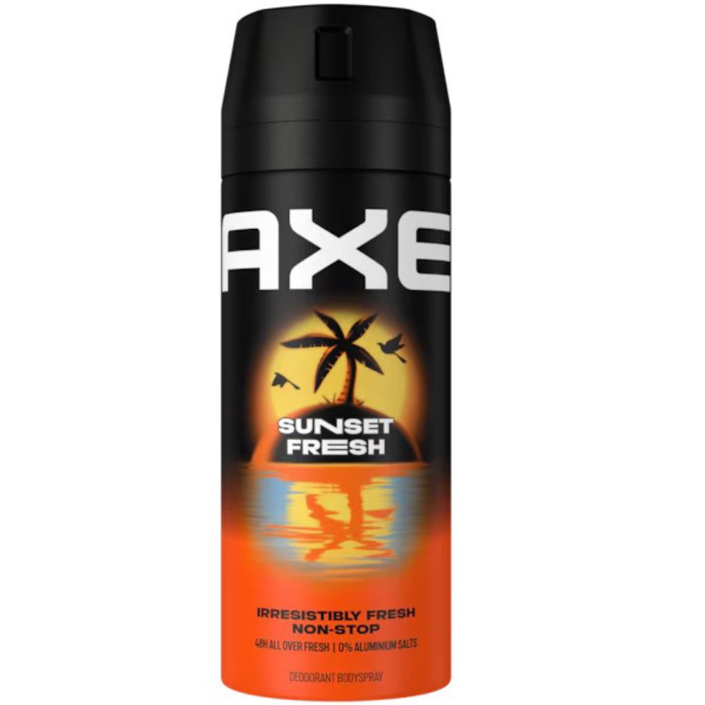 Axe Axe Sunset Fresh 48h Fresh Premium Deodorant Body Spray Αποσμητικό Spray με Άρωμα Φρεσκάδας 150ml
