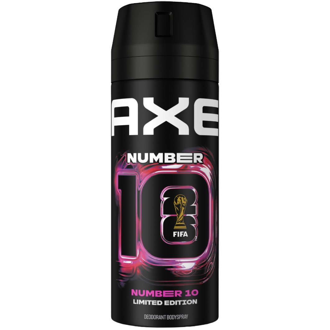 Axe Limited Edition FIFA Number 10 Deo Body Spray Αποσμητικό Spray Σώματος για Φρεσκάδα & Προστασία Έως 72 Ώρες 150ml