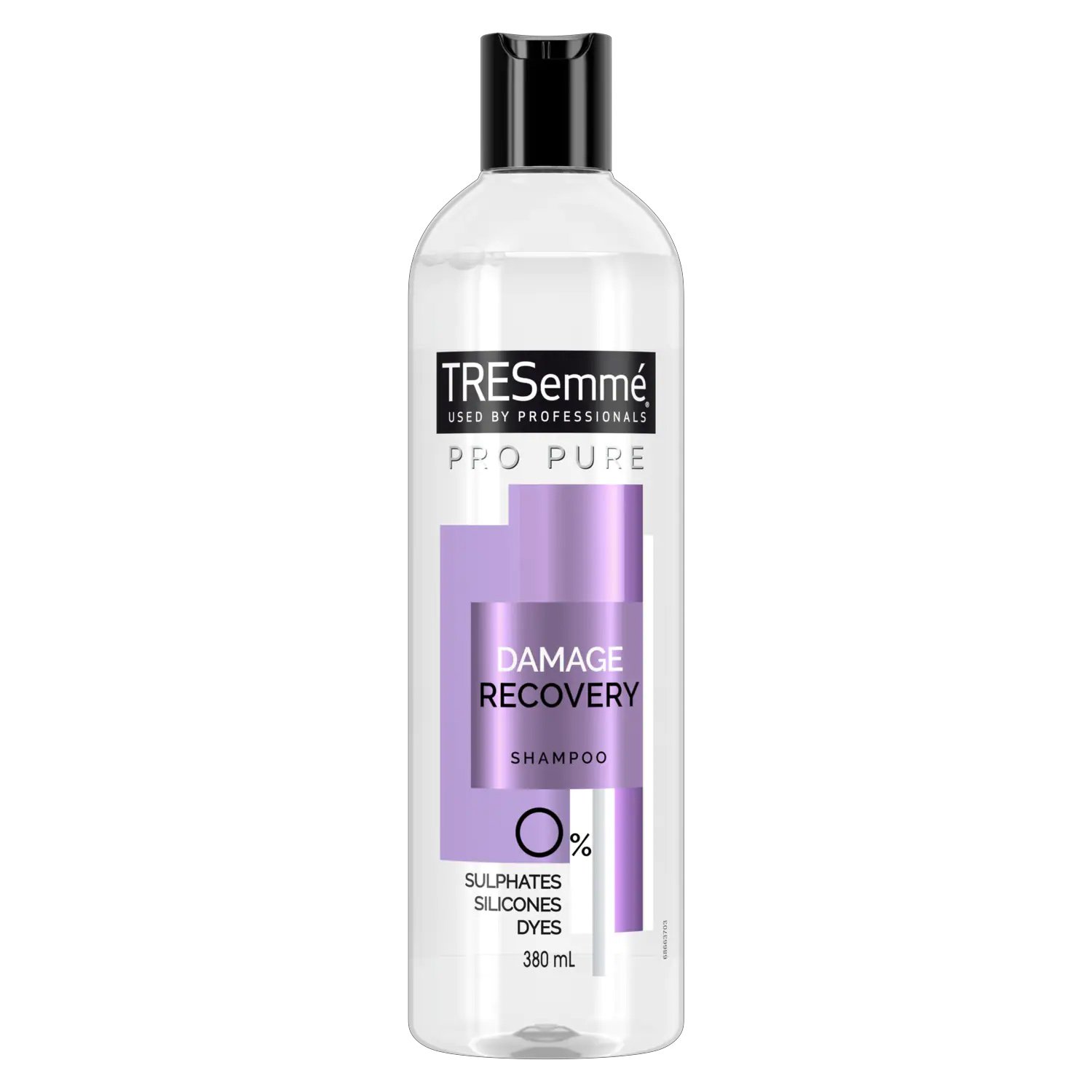TRESemme Pro Pure Damage Recover Shampoo Επανορθωτικό Shampoo για Κατεστραμμένα Μαλλιά Χωρίς Θειικά Άλατα, Σιλικόνες & Χρωστικές 380ml