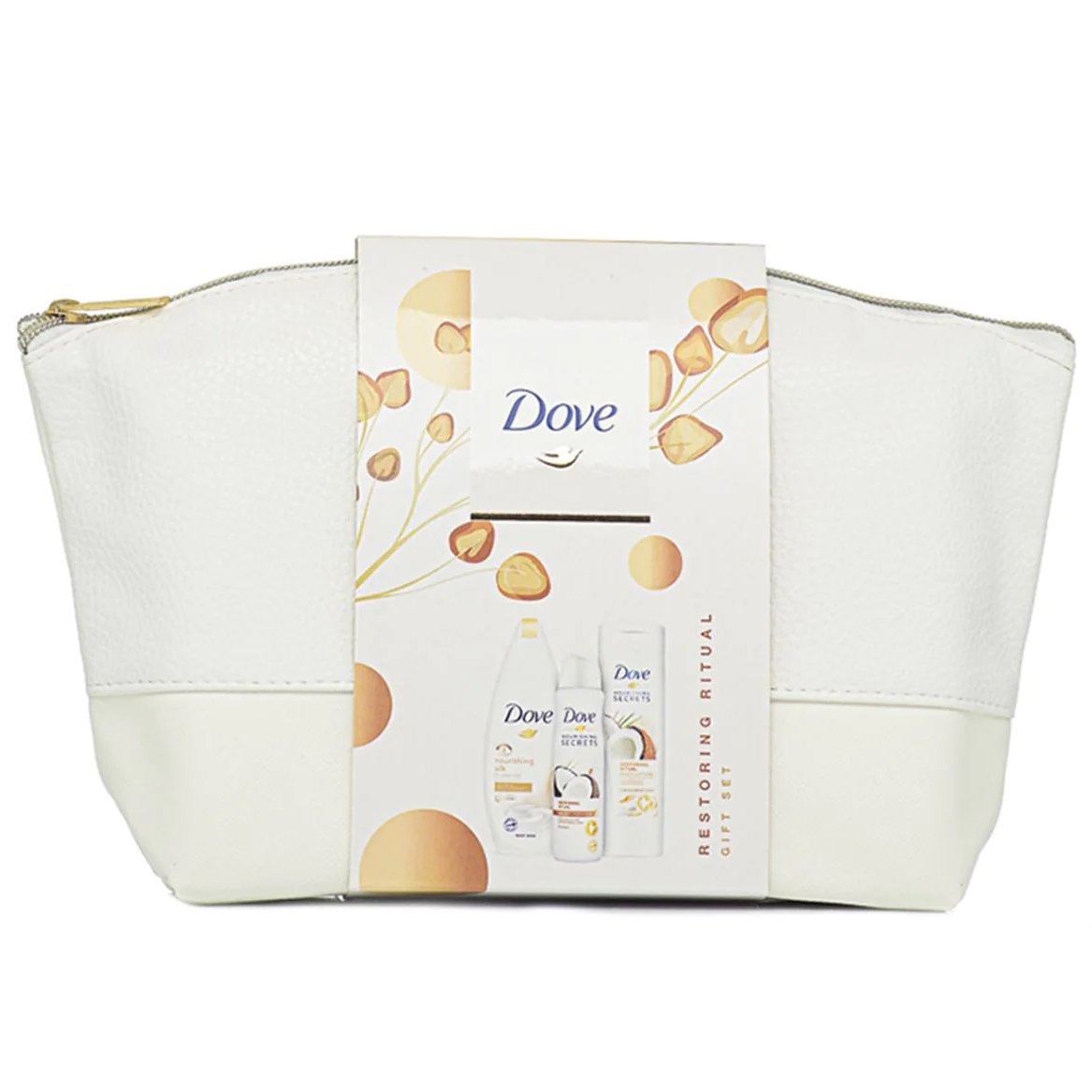 Dove Πακέτο Προσφοράς Nourishing Secrets Coconut Σετ Περιποίησης με Αφρόλουτρο 250ml, Γαλάκτωμα Σώματος 250ml & Deo Spray 150ml