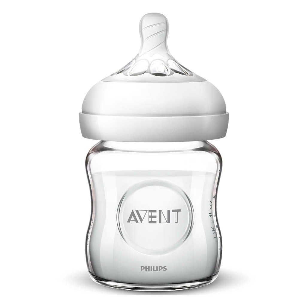 Avent Natural Γυάλινο Μπιμπερό 120ml SCF051/17