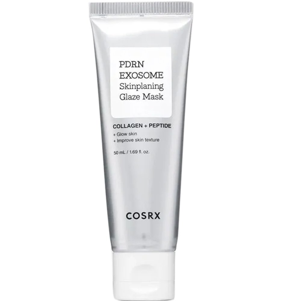 COSRX PDRN Exosome Skinplaning Colagen & Peptide Cream to Film Glaze Mask Ενυδατική Γαλακτώδης Peel Off Μάσκα για Λάμψη με Κολλαγόνο & Πεπτίδια 50ml
