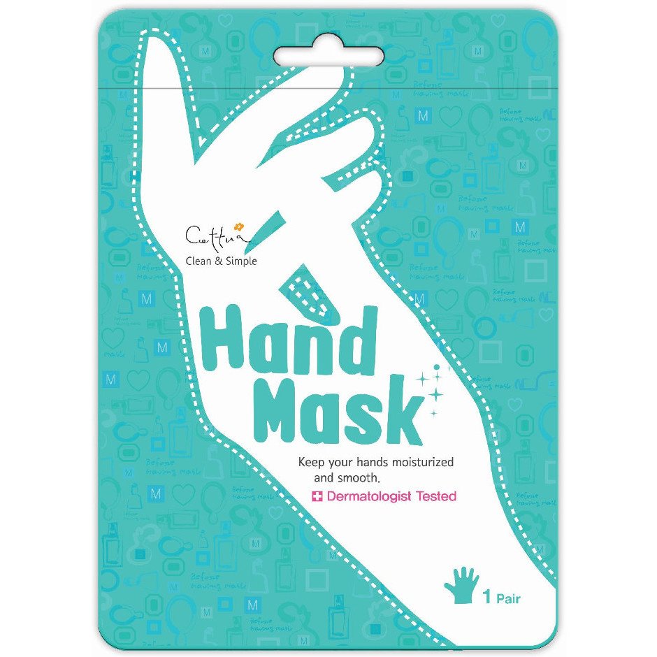 Vican Cettua Clean & Simple Hand Mask Ενυδατική Μάσκα Χεριών 1ζευγάρι