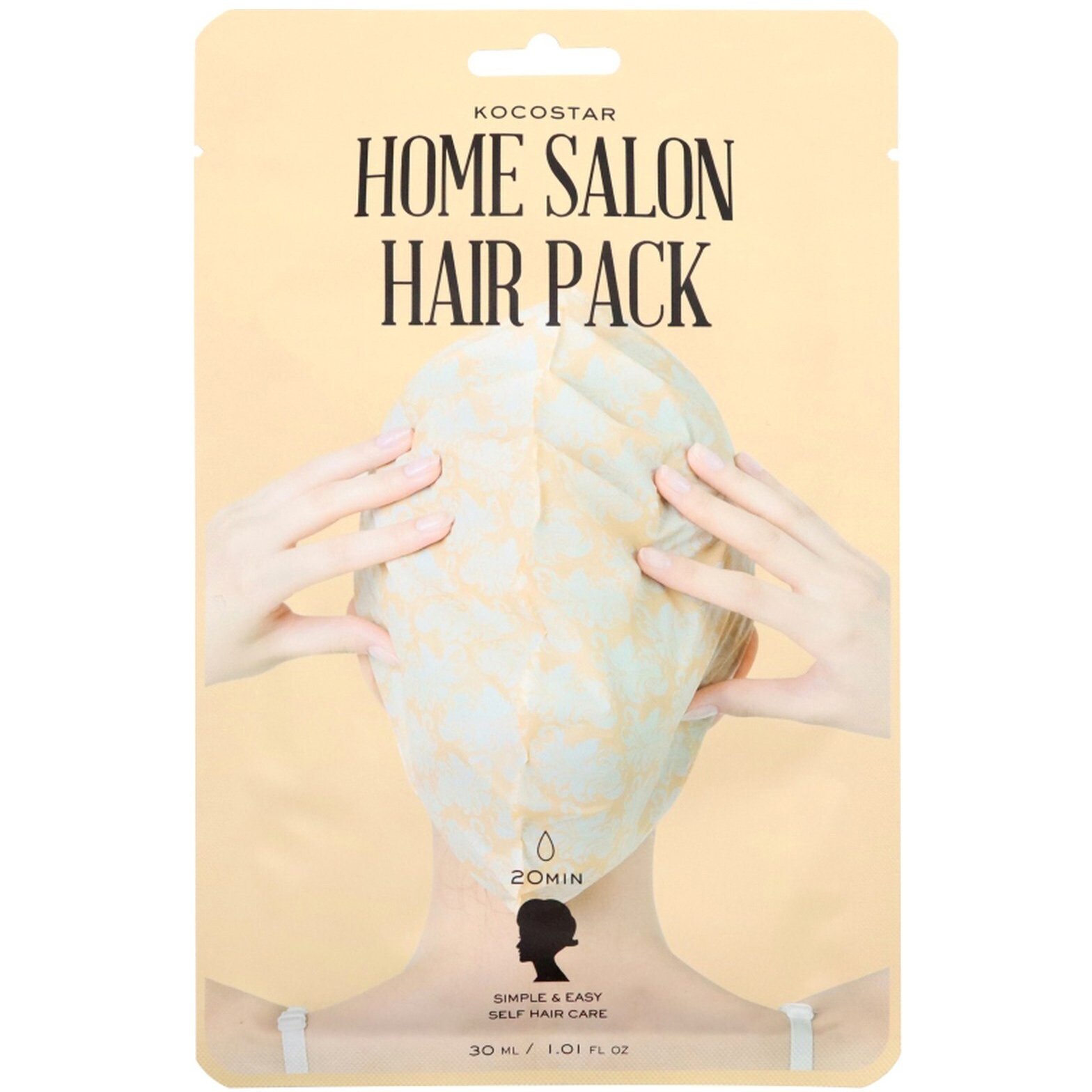 Vican Kocostar Home Salon Hair Pack Κωδ 5613 Μάσκα για Ξηρά & Ταλαιπωρημένα Μαλλιά 1 Τεμάχιο