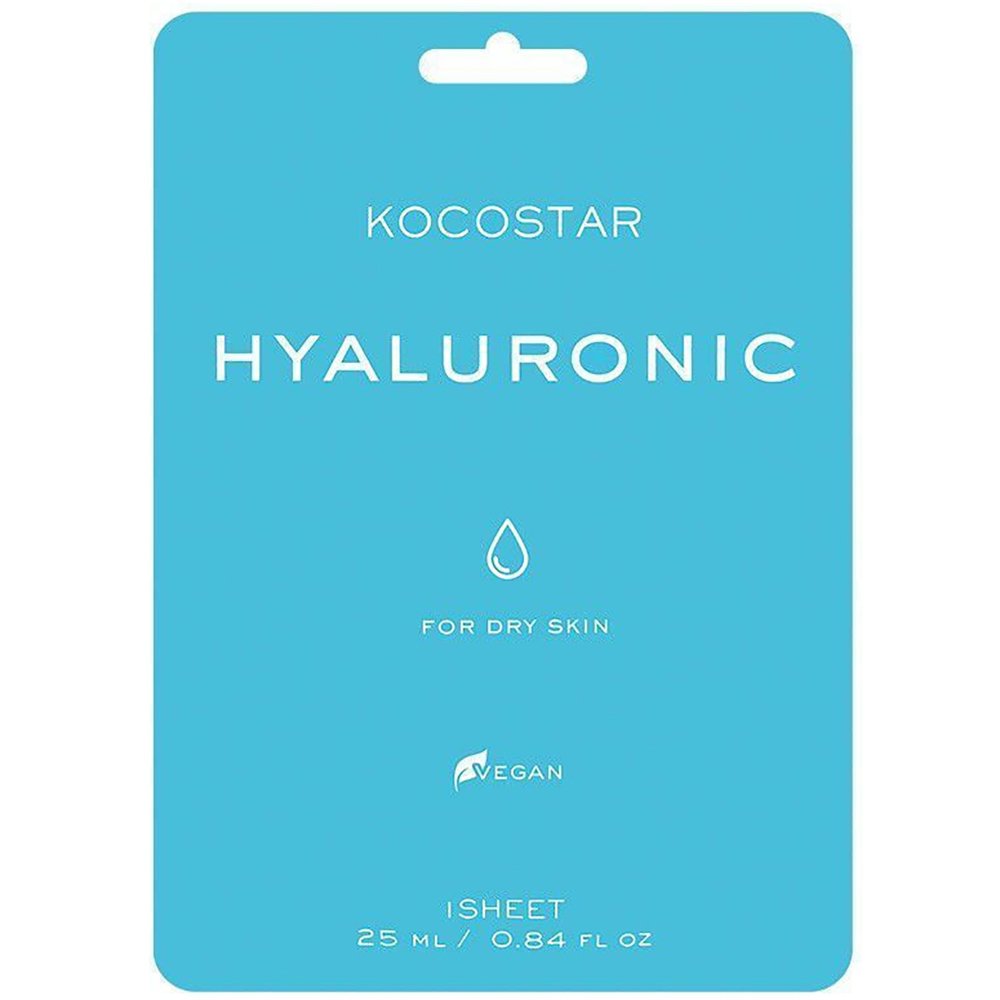 Vican Kocostar Hyaluronic Face Mask Κωδ 5601 Εμποτισμένη Μάσκα Θρέψης & Ενυδάτωσης για Ξηρές Επιδερμίδες 1 Τεμάχιο
