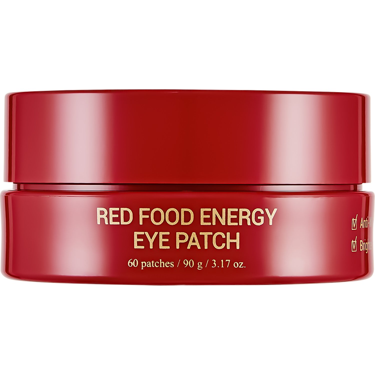 Yadah Yadah Red Food Energy Eye Patch Επιθέματα Ματιών Υψηλής Συγκέντρωσης με Αντιγηραντική Δράση 60 Τεμάχια