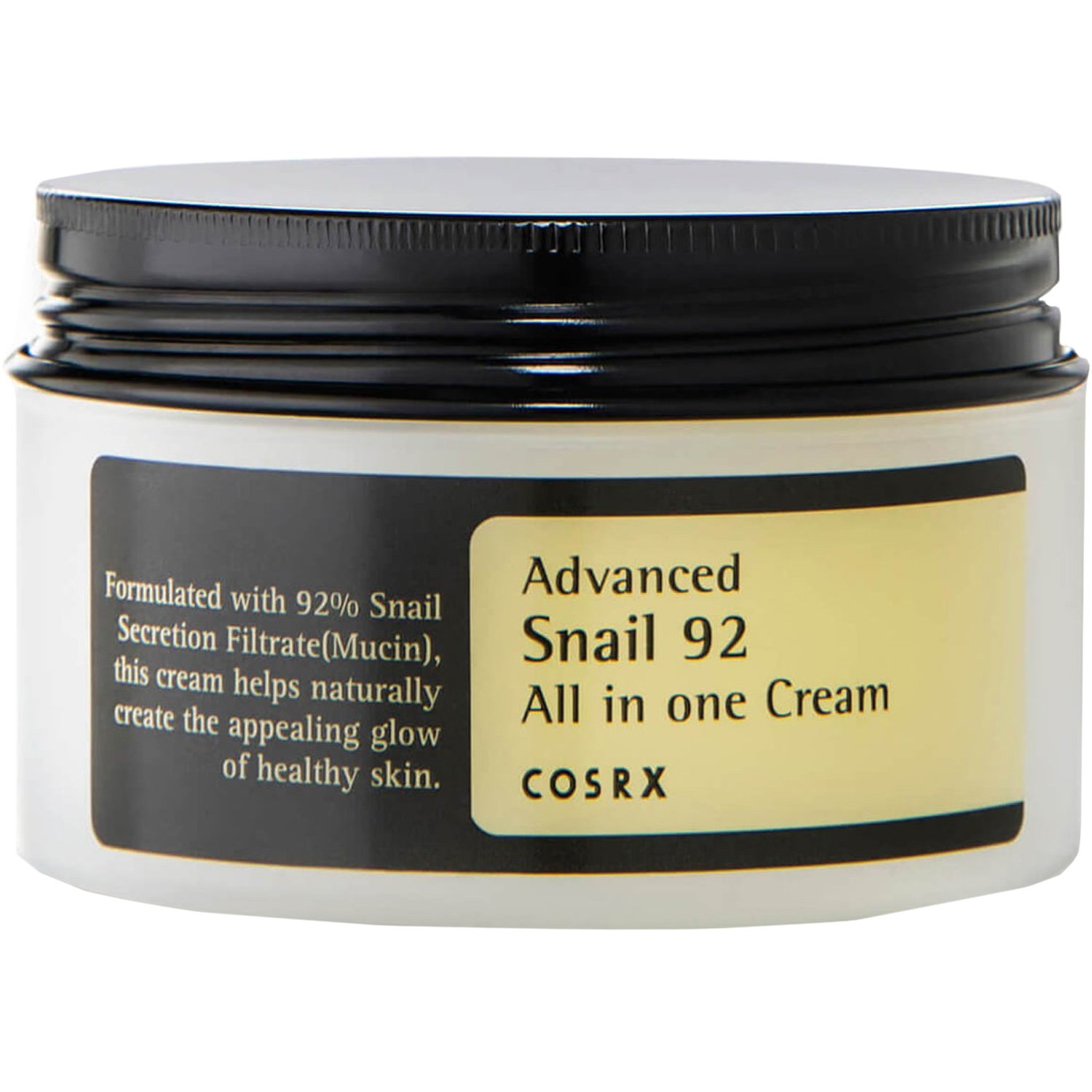 COSRX Advanced Snail 92 All In One Cream Ενυδατική Κρέμα Προσώπου με Τζελ Υφή & Καταπραϋντικές Ιδιότητες 100g