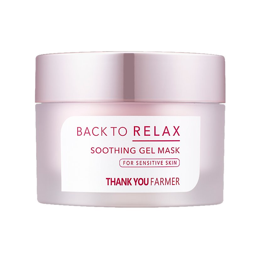 Thank You Farmer Back To Relax Soothing Gel Mask Ήπια Leave-on Μάσκα Gel για Ενυδατωμένη & Απαλή Επιδερμίδα 100ml